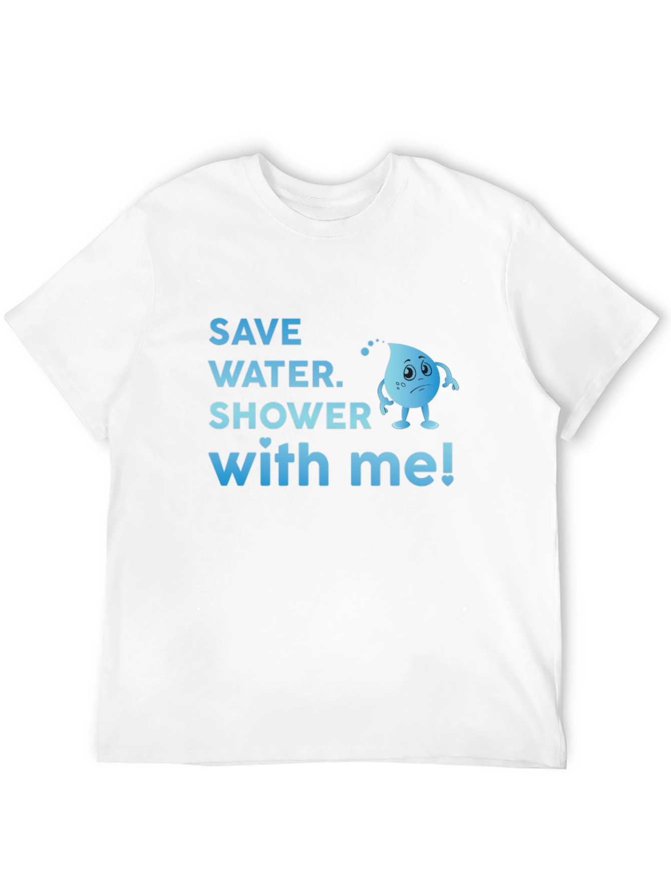 Save Water Shower Tee - Funny Eco-Friendly Graphic T-Shirt