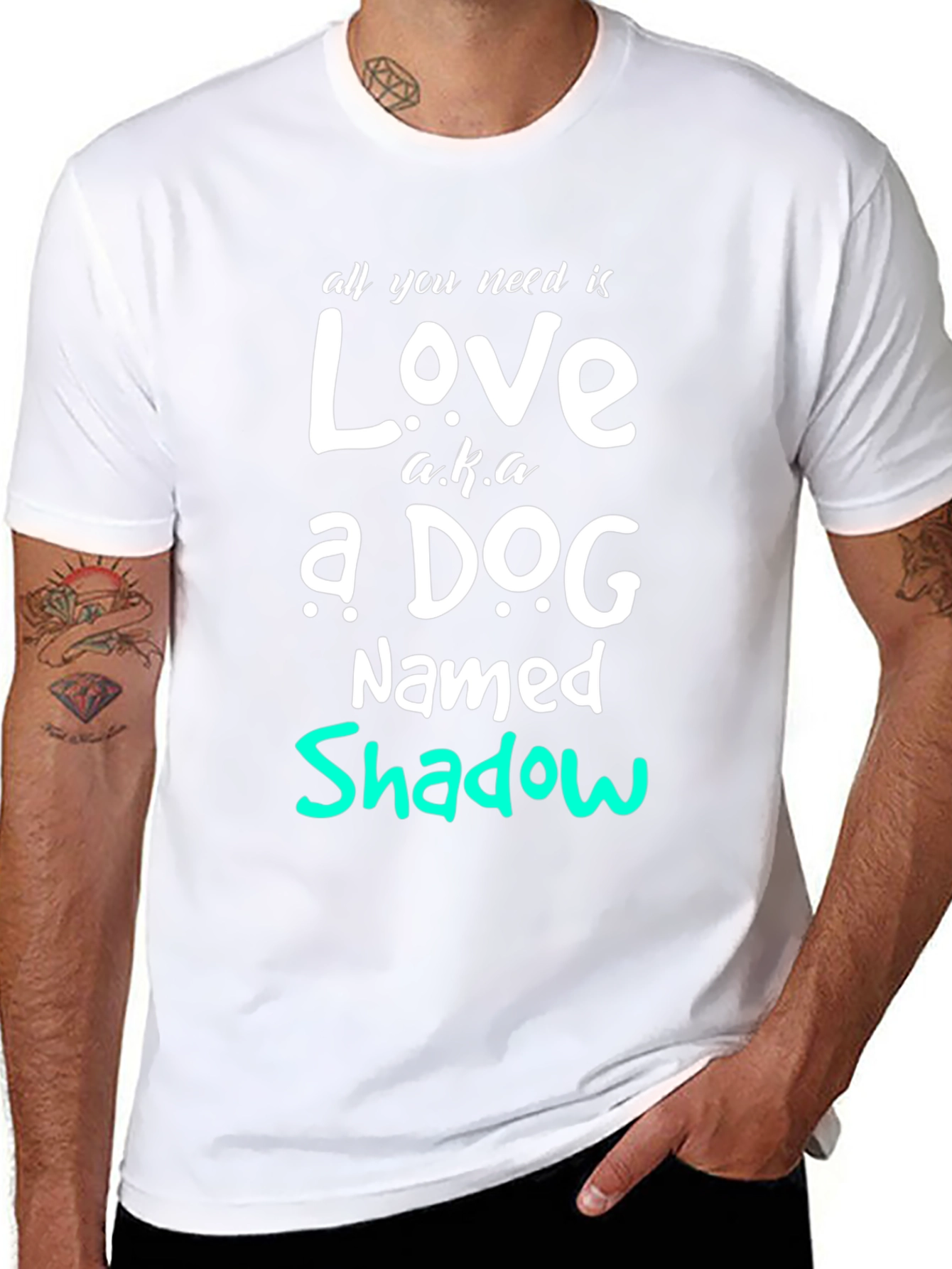 All You Need is Love Dog T-Shirt
