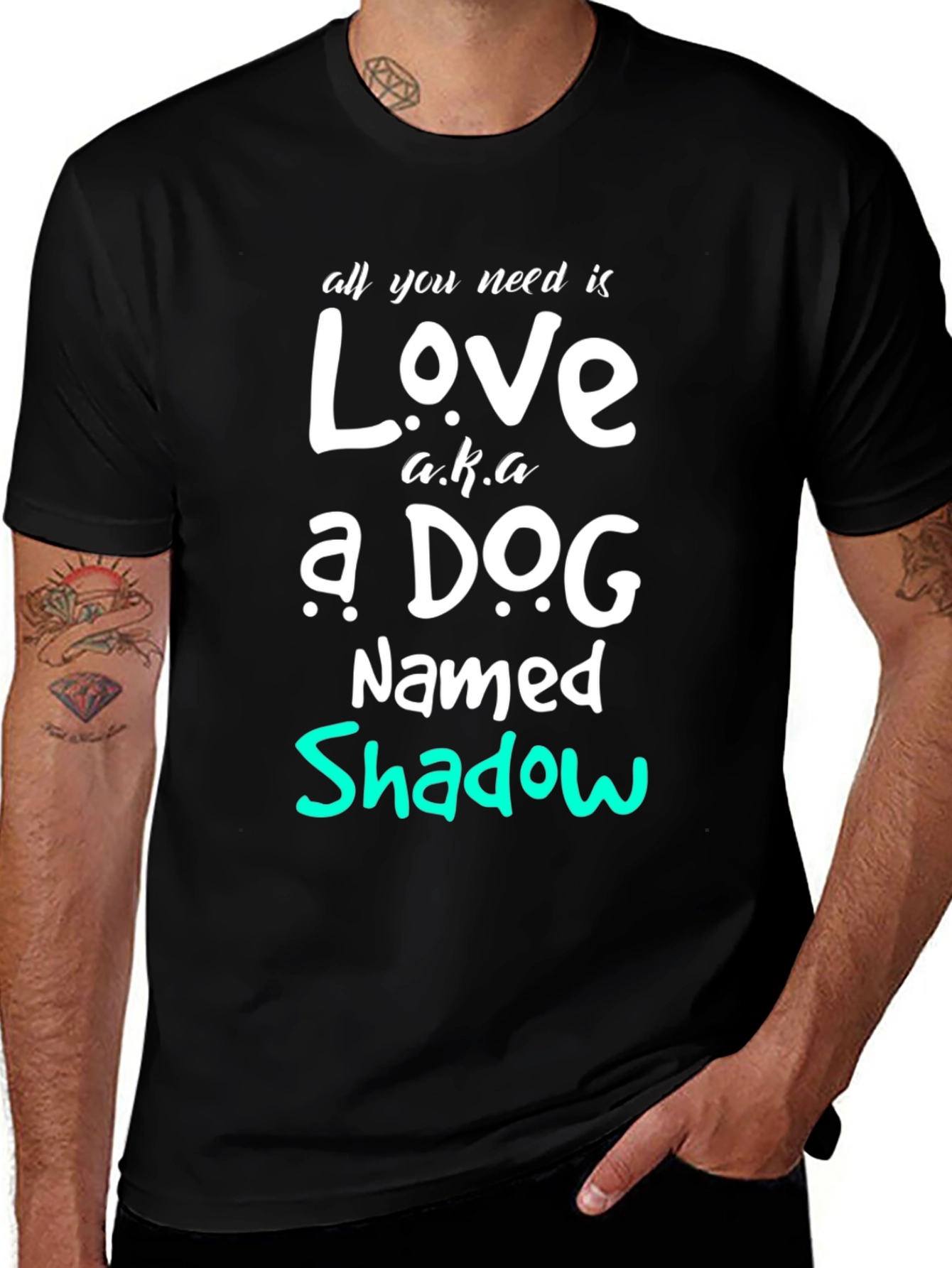 All You Need is Love Dog T-Shirt