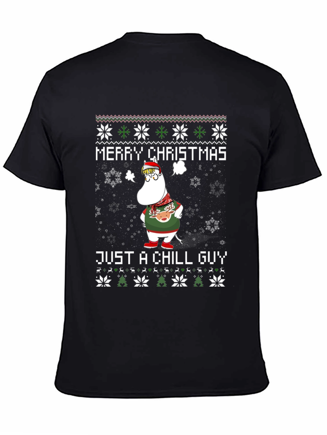 Merry Christmas Just A Chill Guy T-Shirt