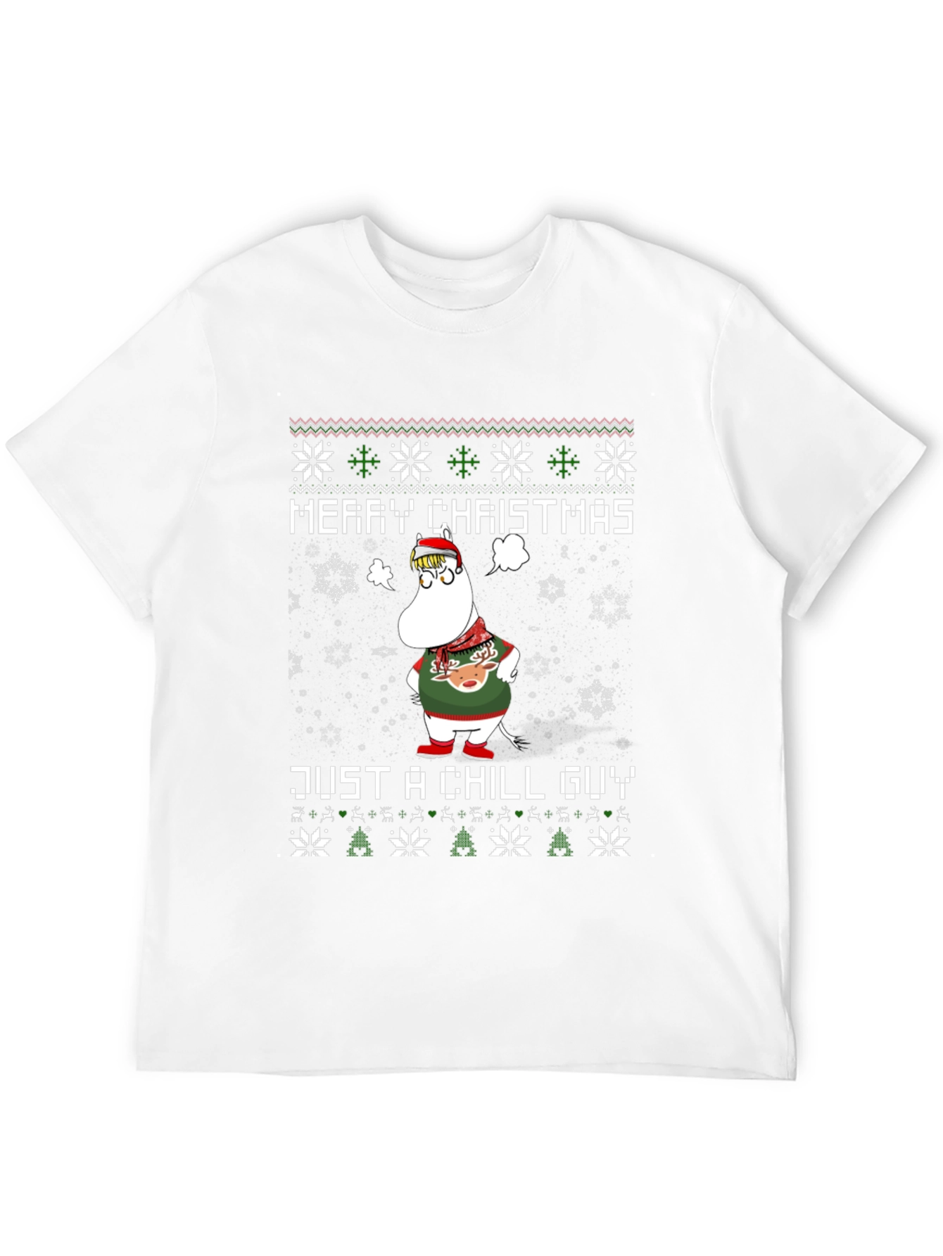Merry Christmas Just A Chill Guy T-Shirt