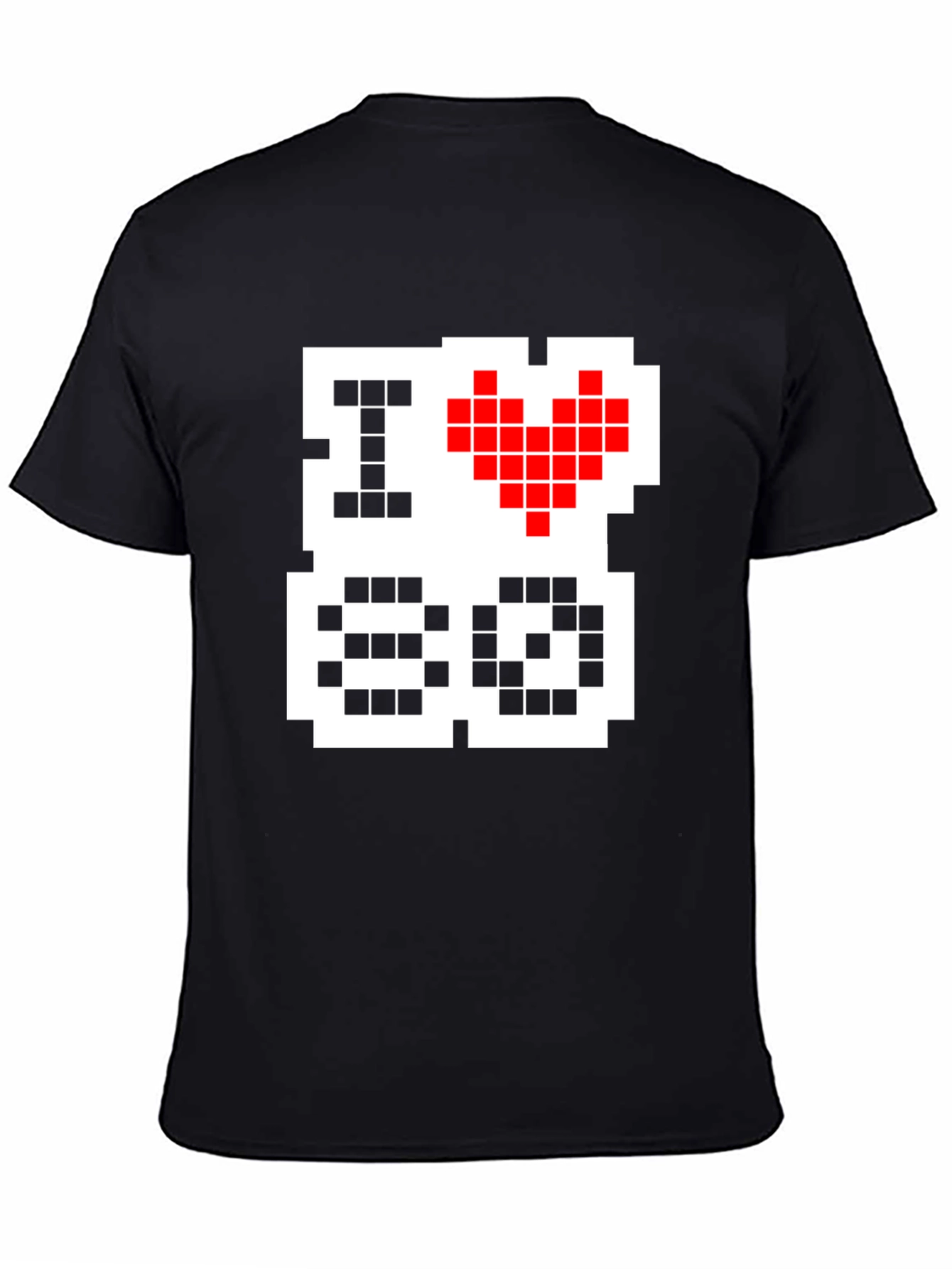 I Love 8-Bit Graphic Tee - Retro Gaming Shirt