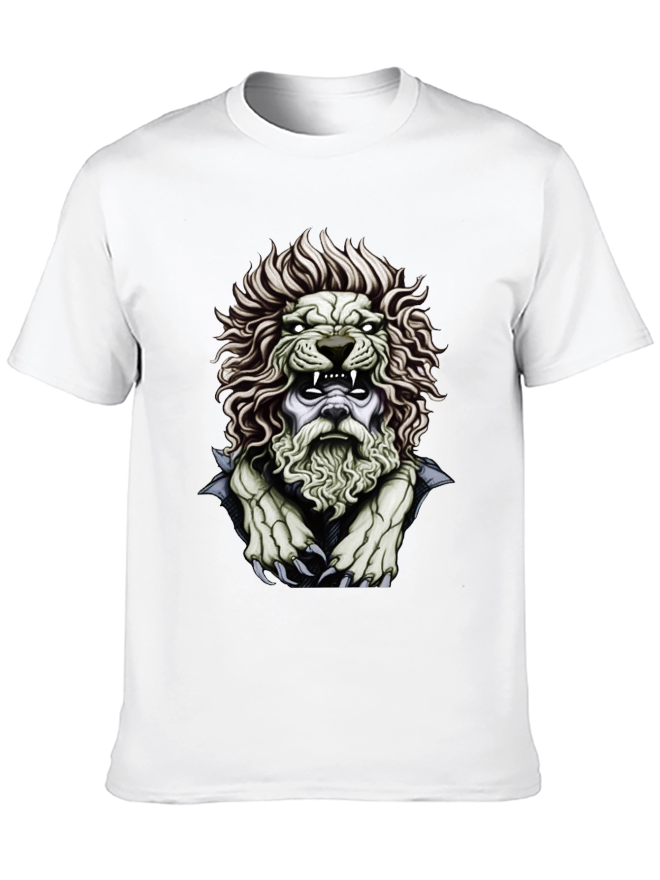 Lion King Graphic Print Black T-Shirt