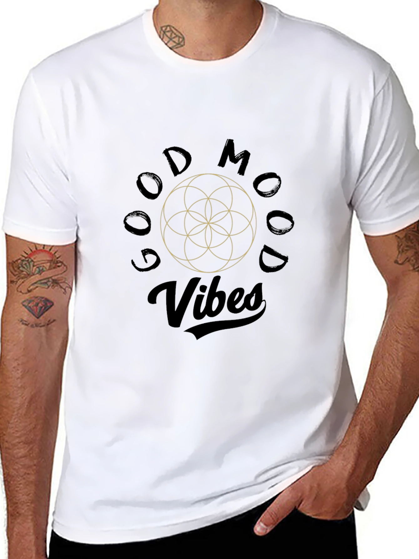 Good Mood Vibes T-Shirt - Stylish Graphic Tee