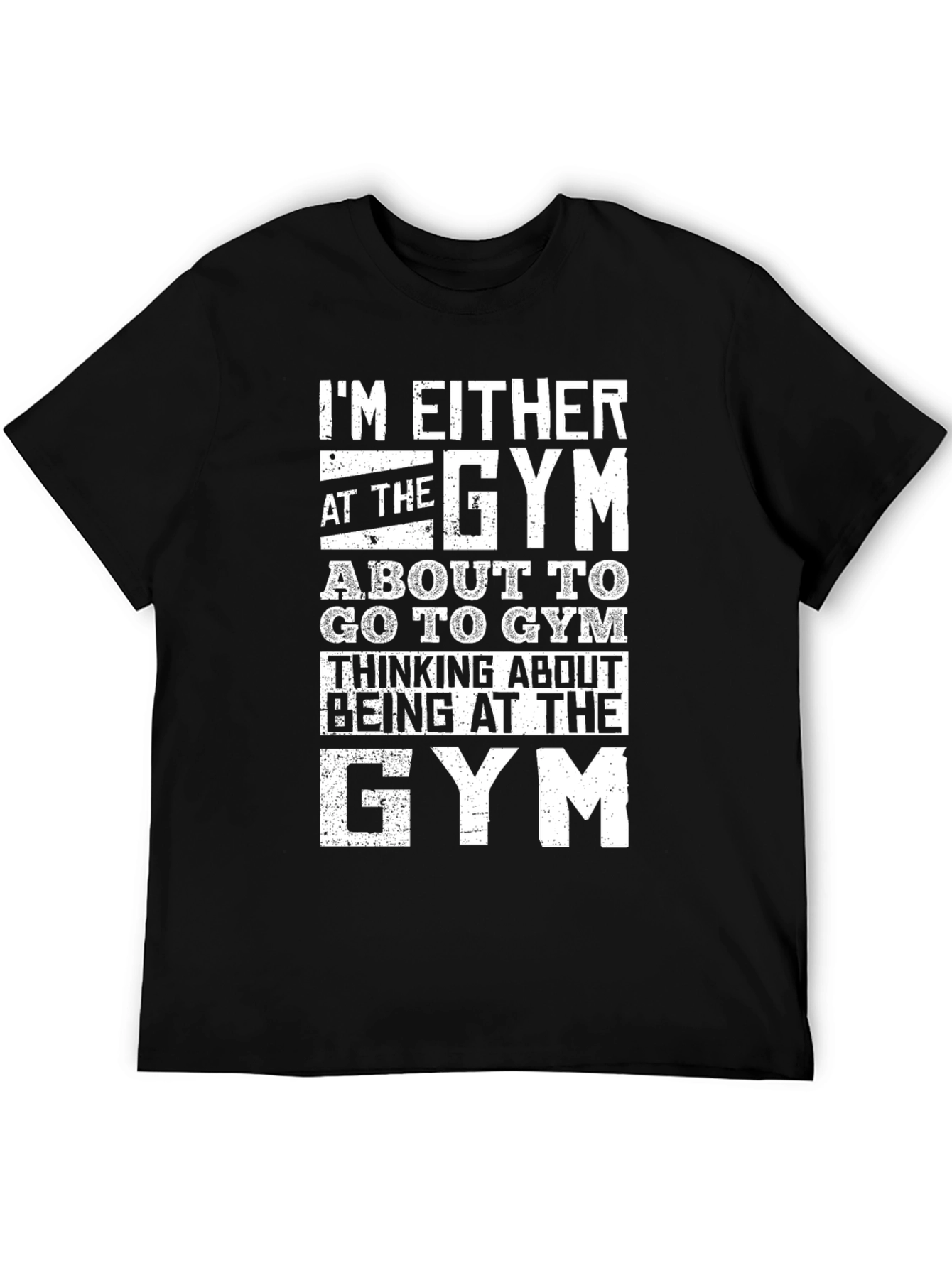 Gym Humor Graphic T-Shirt for Fitness Lovers