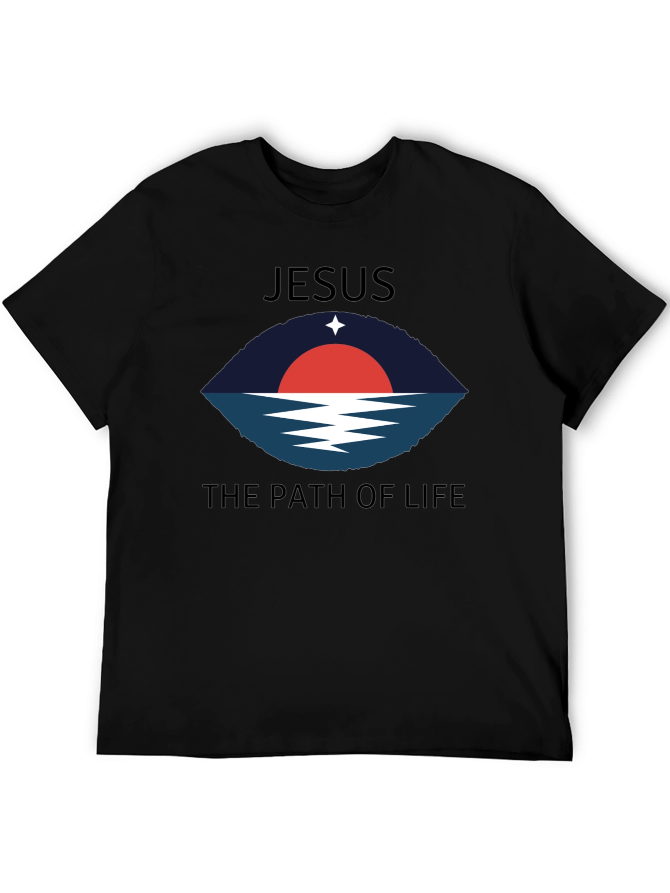 Jesus The Path of Life Graphic T-Shirt