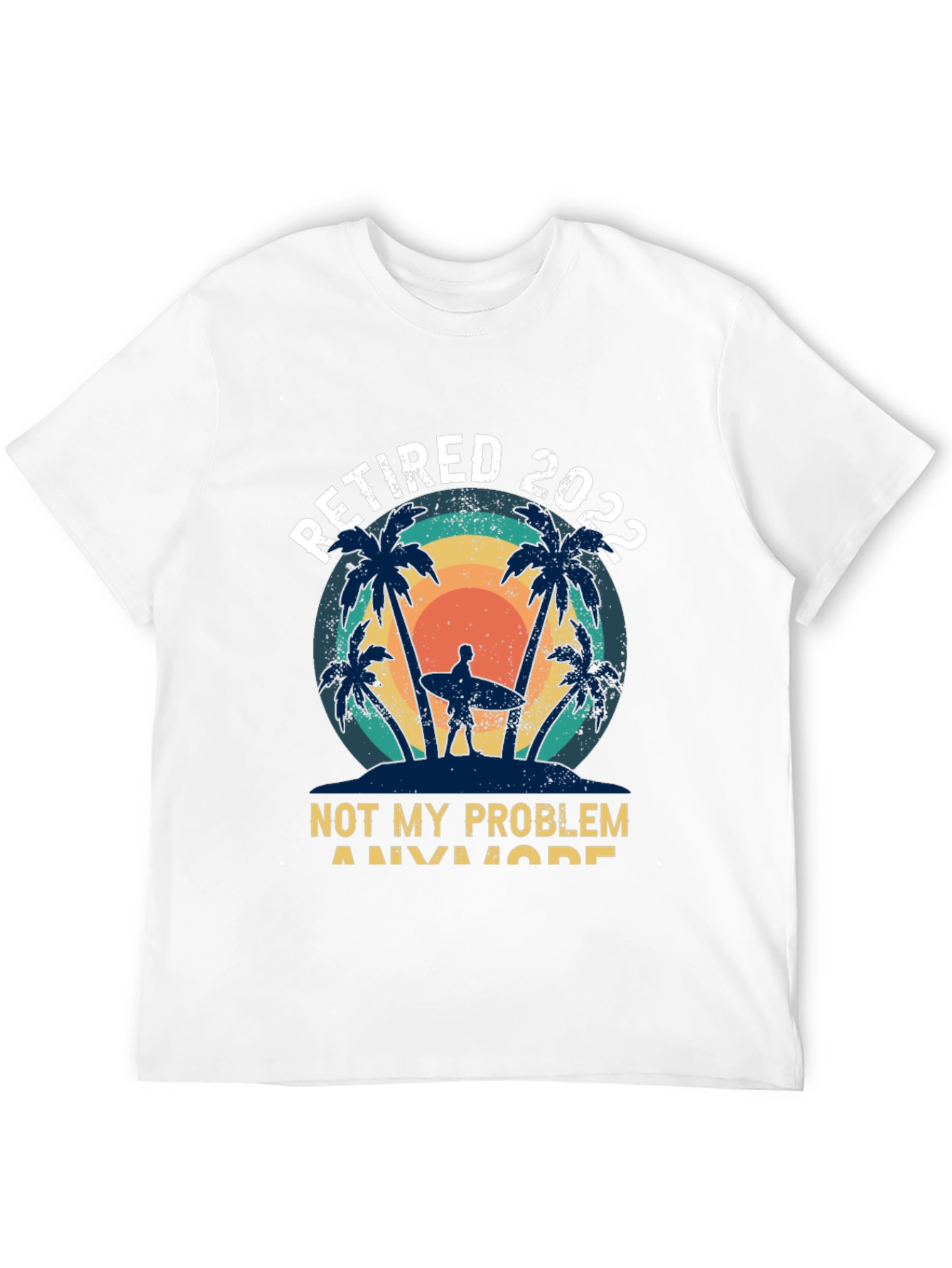 Retired 2022 T-Shirt - Beach Theme