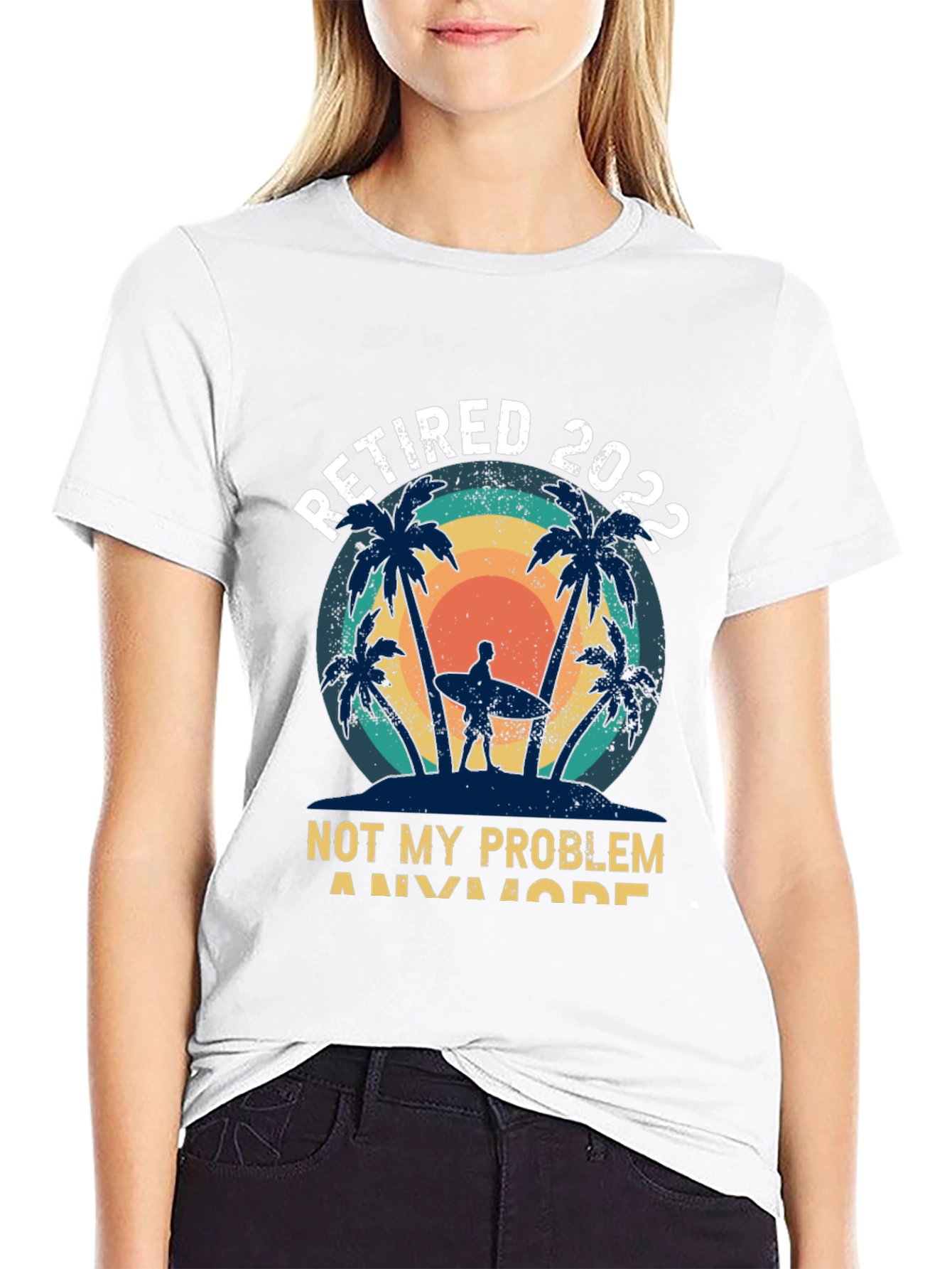 Retired 2022 T-Shirt - Beach Theme