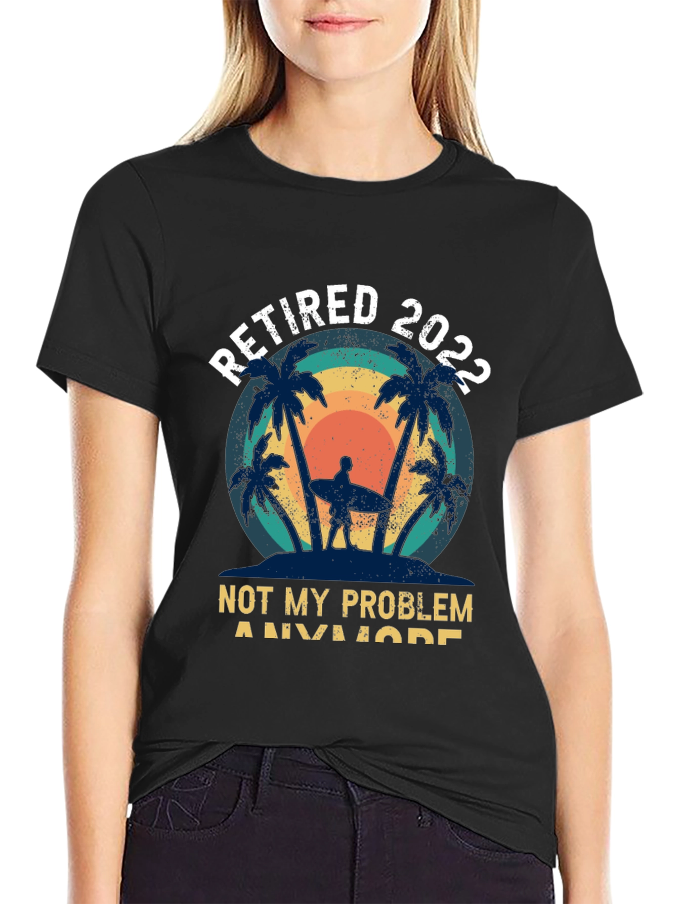 Retired 2022 T-Shirt - Beach Theme