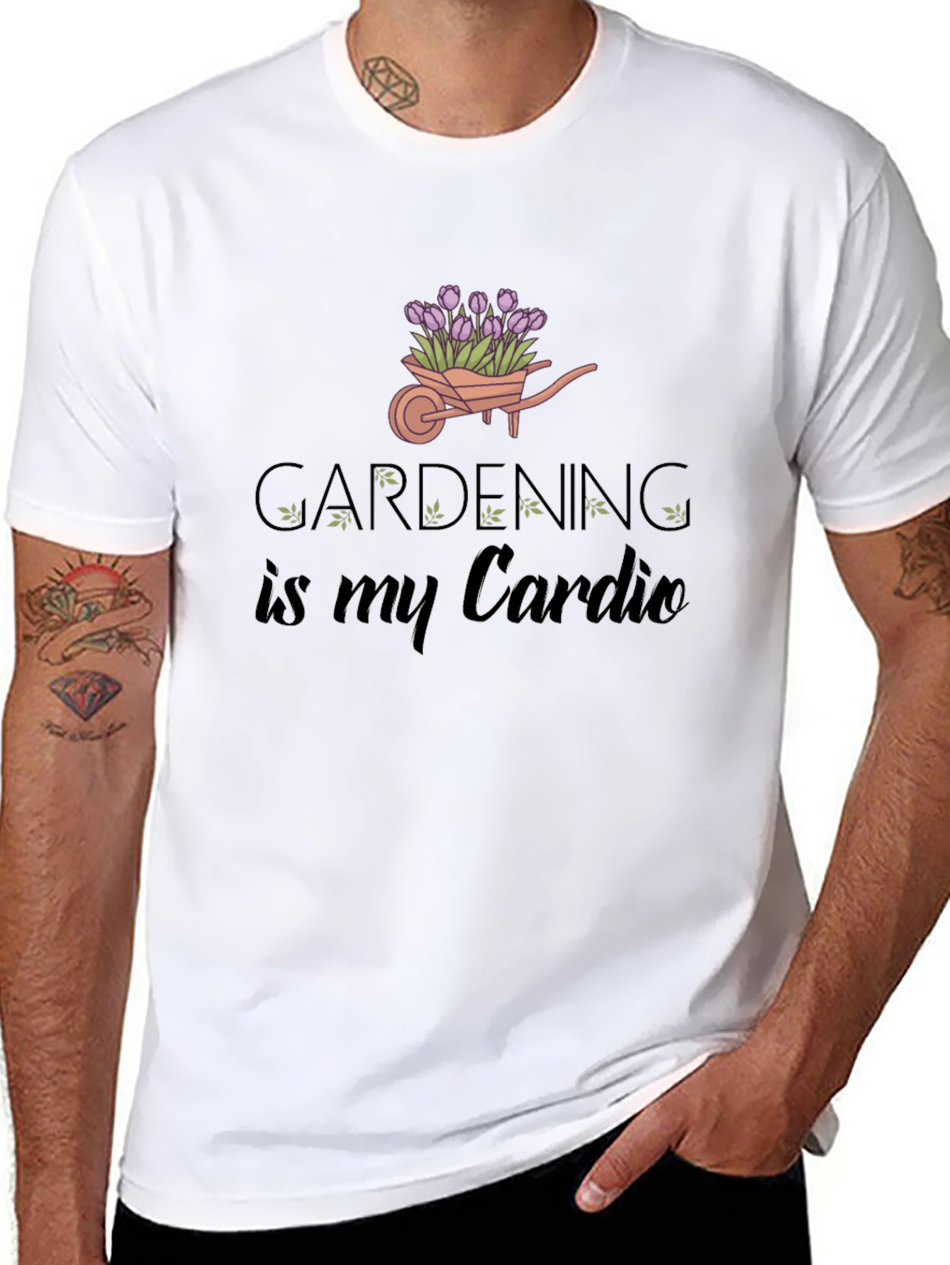 Gardening is My Cardio Graphic T-Shirt