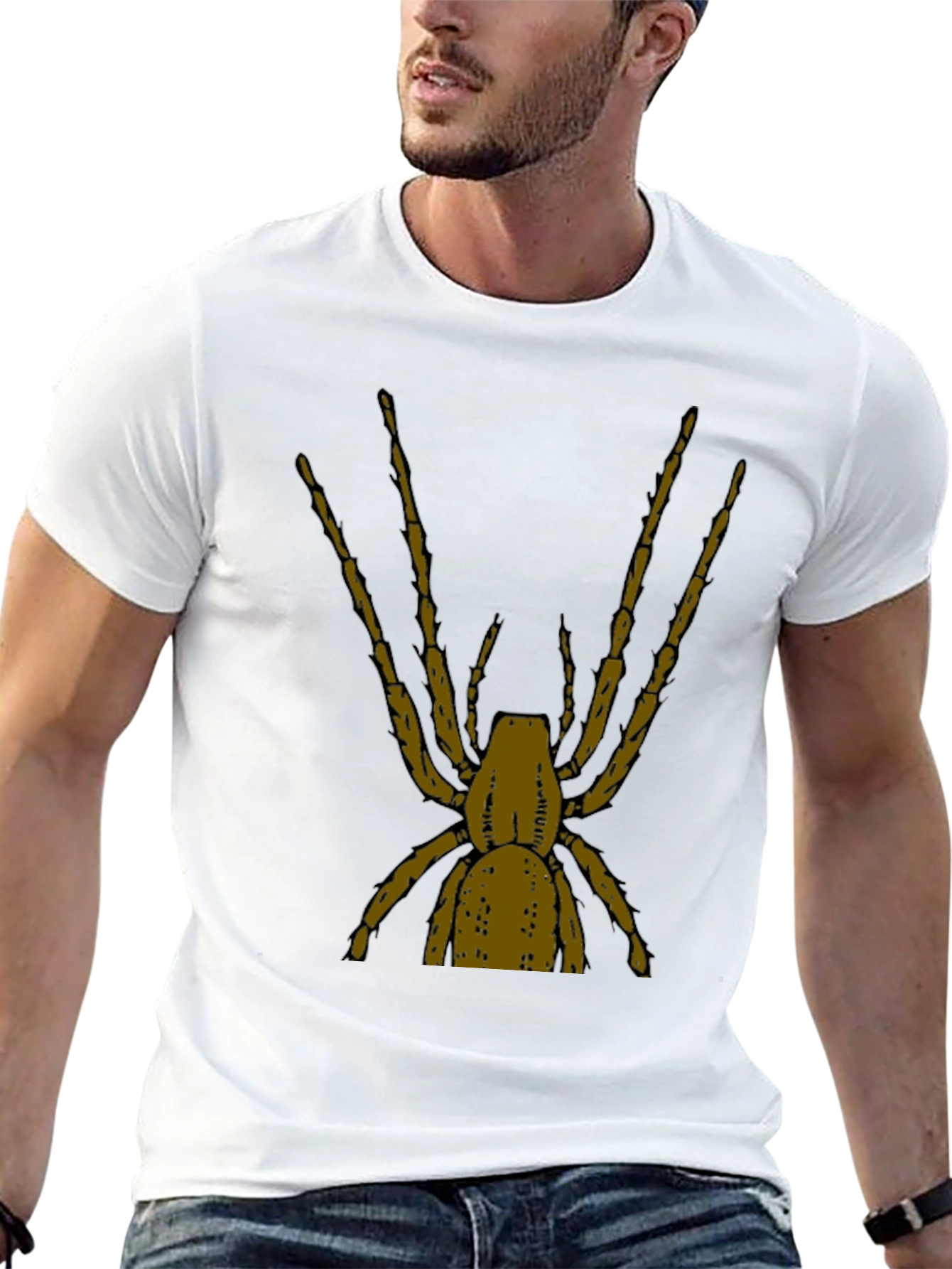 Spider Graphic Tee - Bold Arachnid Design