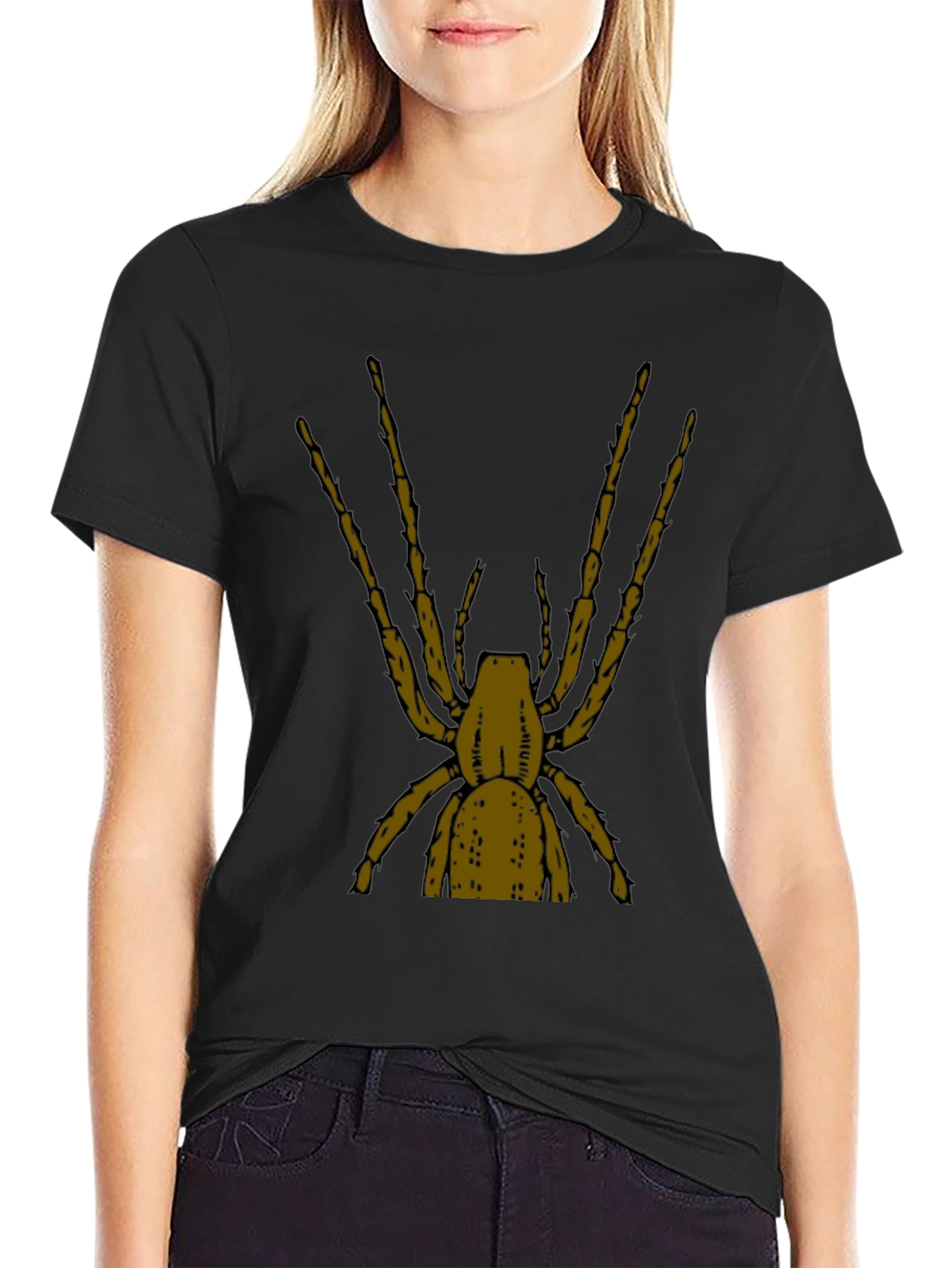 Spider Graphic Tee - Bold Arachnid Design