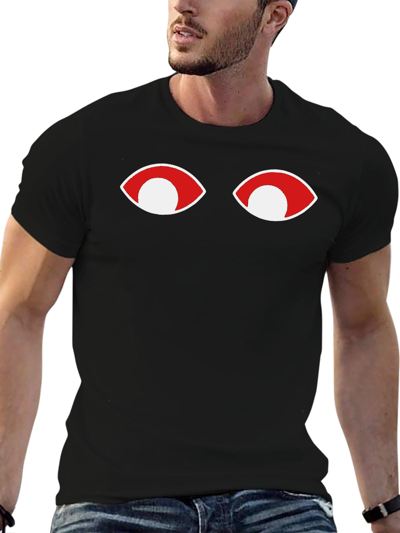 Eyes Graphic Tee - Unique Design