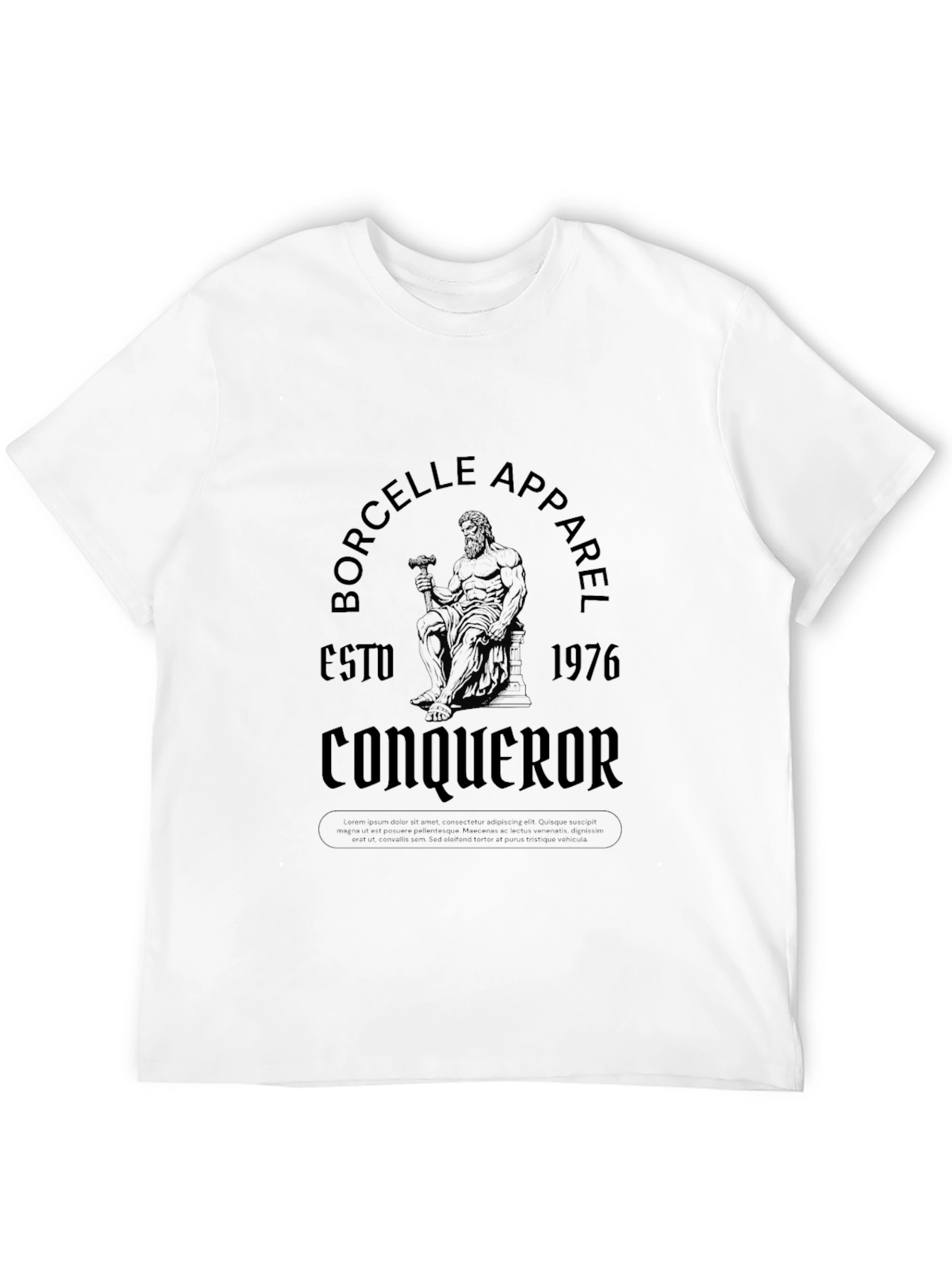 Borcelle Apparel Conqueror Graphic Tee
