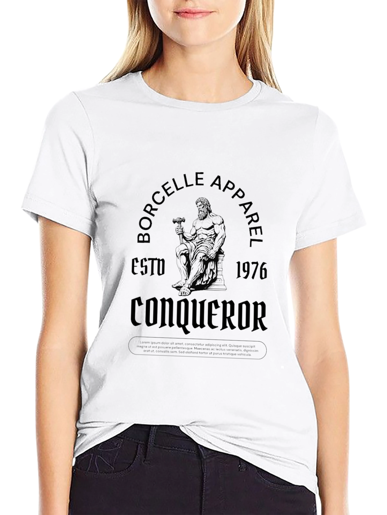 Borcelle Apparel Conqueror Graphic Tee