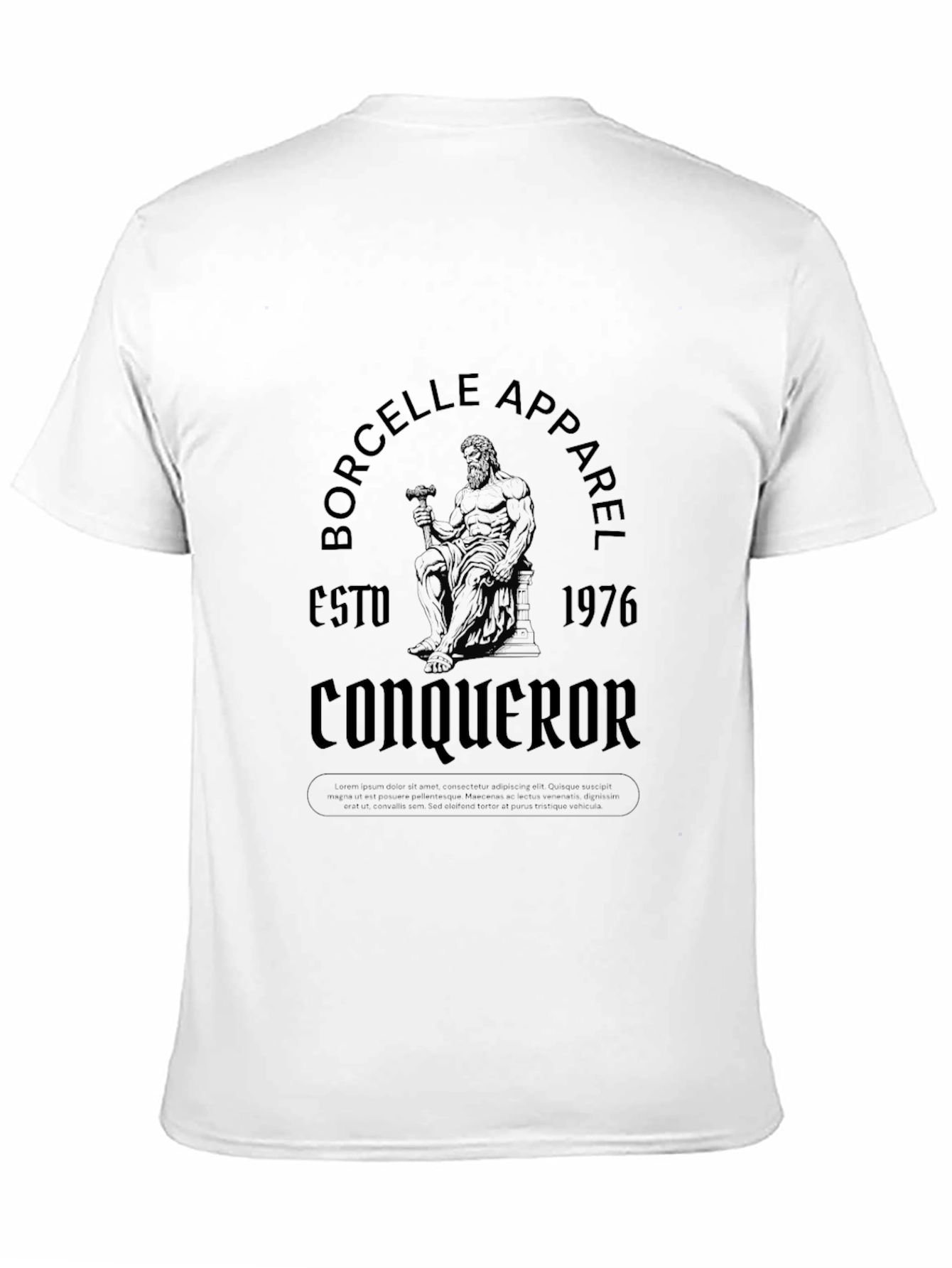 Borcelle Apparel Conqueror Graphic Tee