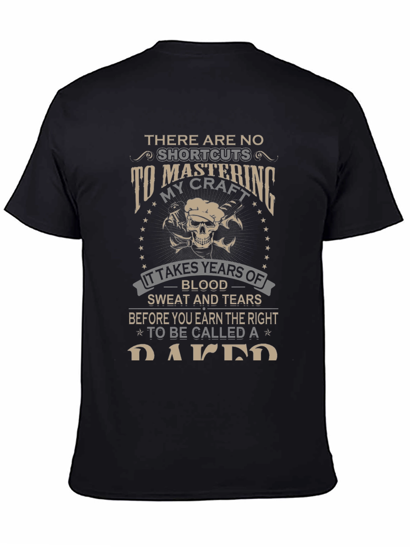 Mastering My Craft Black Graphic Tee