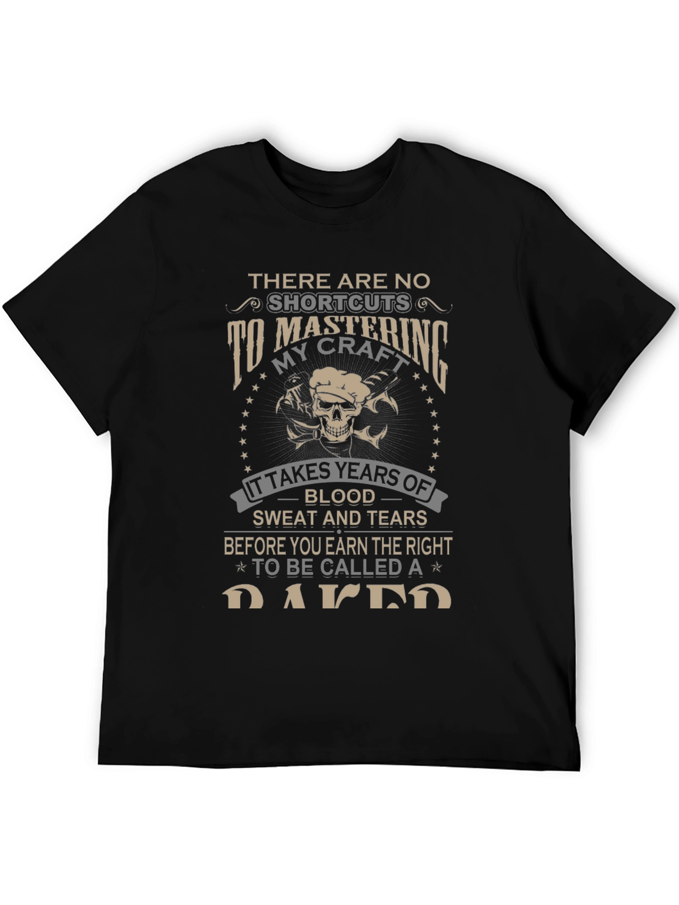 Mastering My Craft Black Graphic Tee