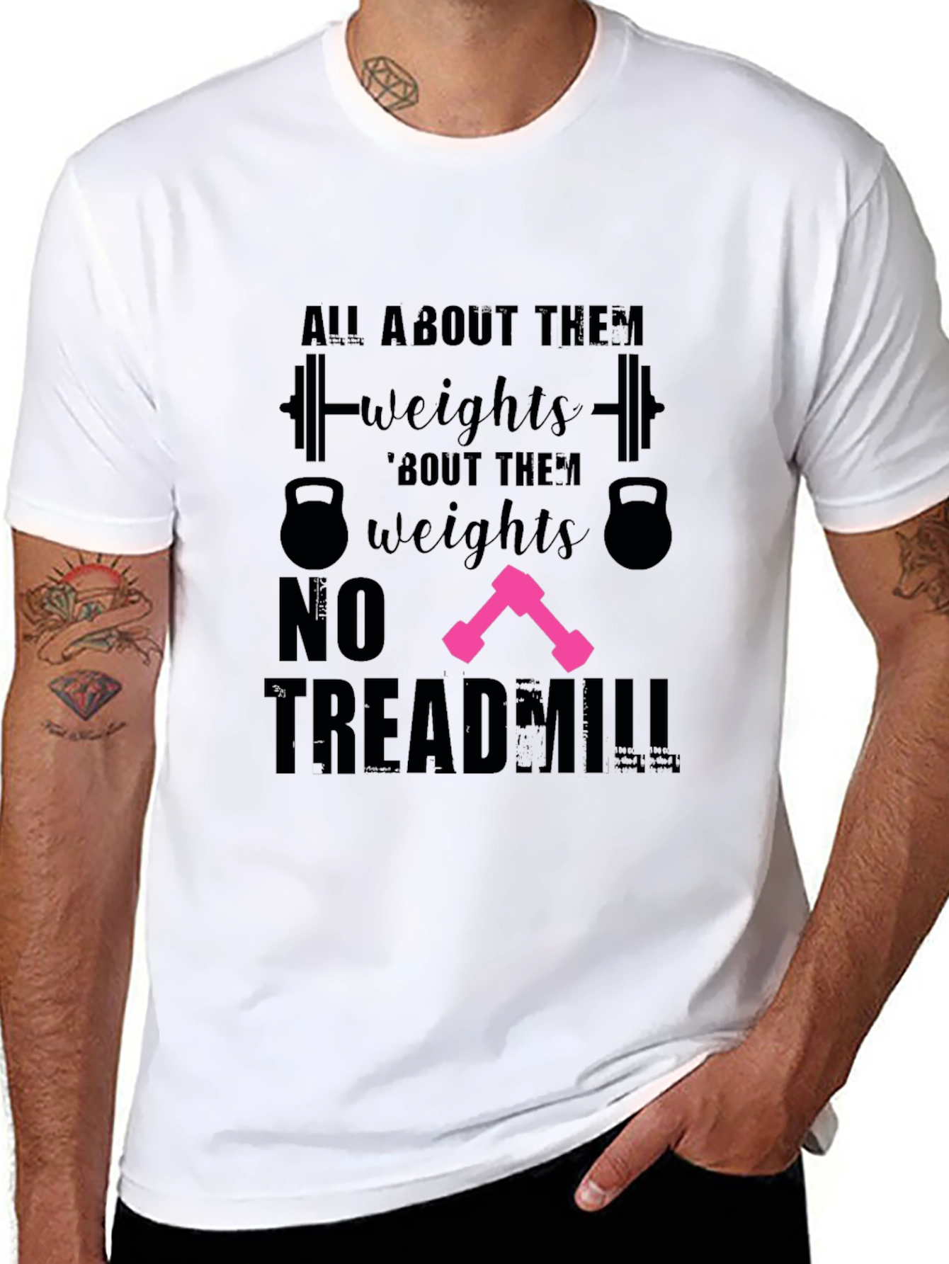 All About Them Weights T-Shirt