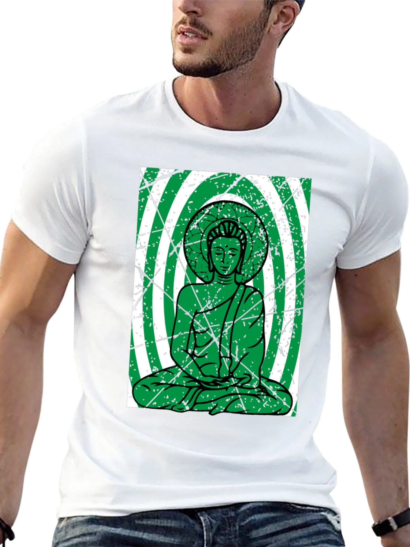 Buddha Graphic T-Shirt - Zen Vibes