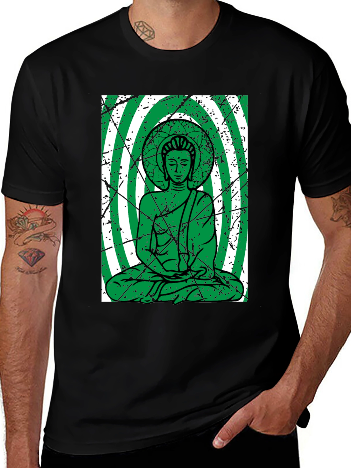 Buddha Graphic T-Shirt - Zen Vibes
