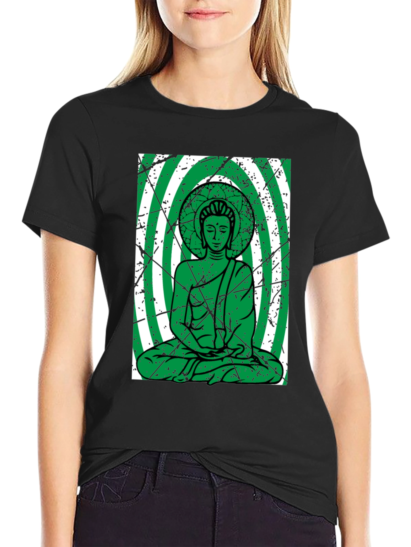 Buddha Graphic T-Shirt - Zen Vibes