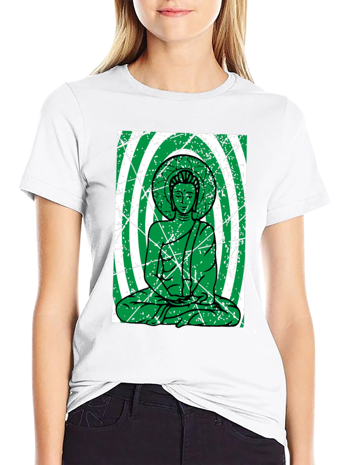 Buddha Graphic T-Shirt - Zen Vibes