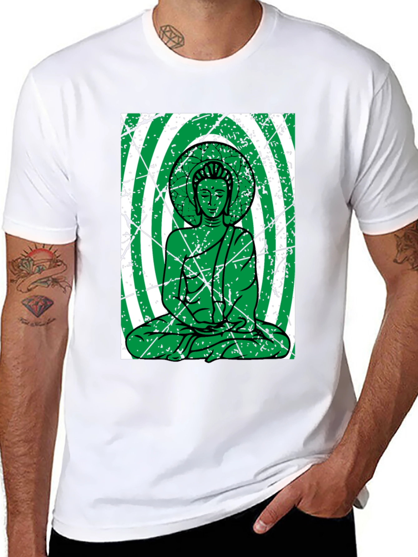 Buddha Graphic T-Shirt - Zen Vibes