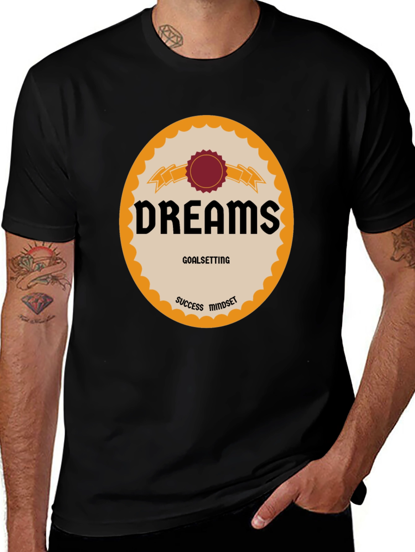 Dreams Goalsetting T-Shirt - Success Mindset Tee