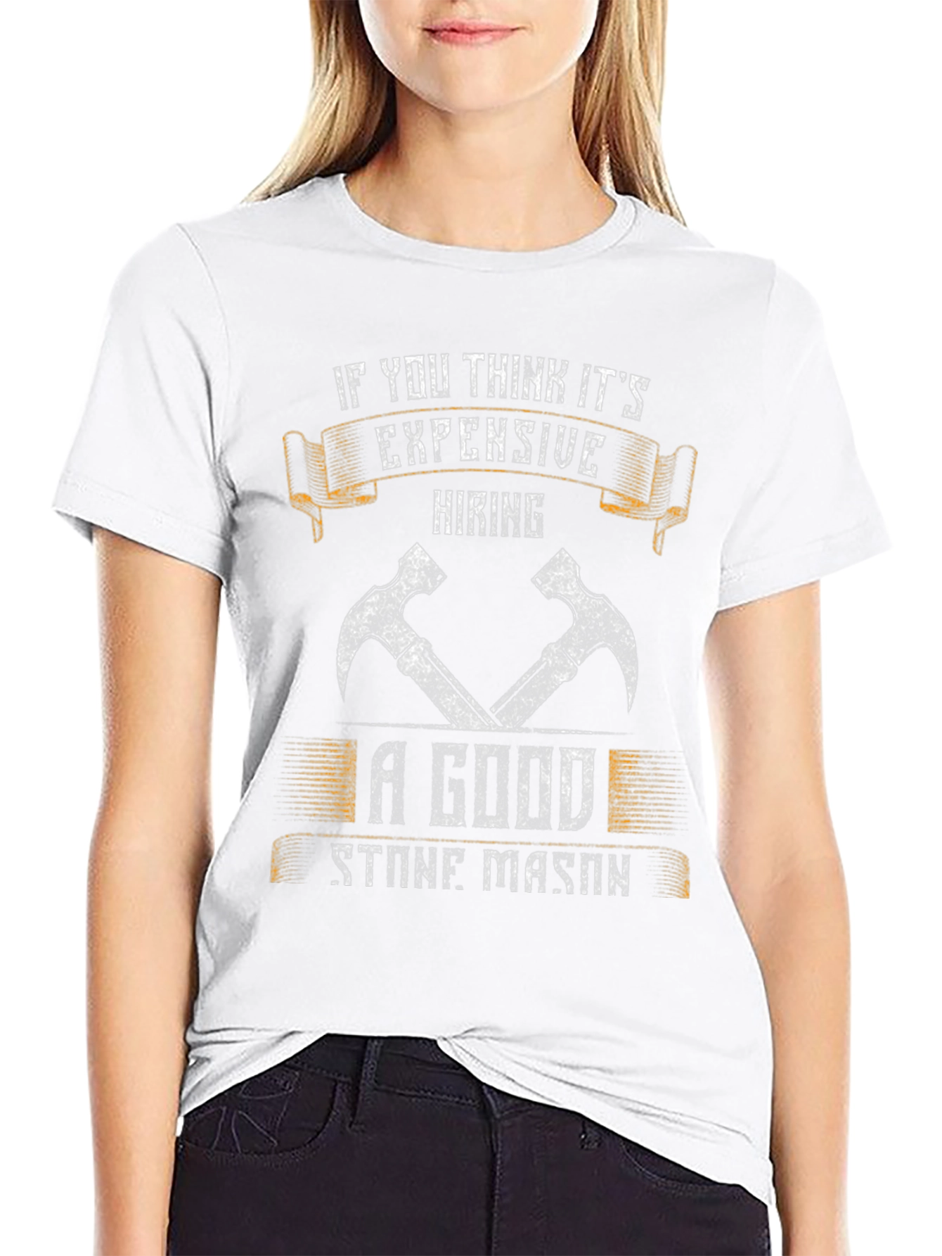 Stone Mason T-Shirt - Hiring a Good Stone Mason