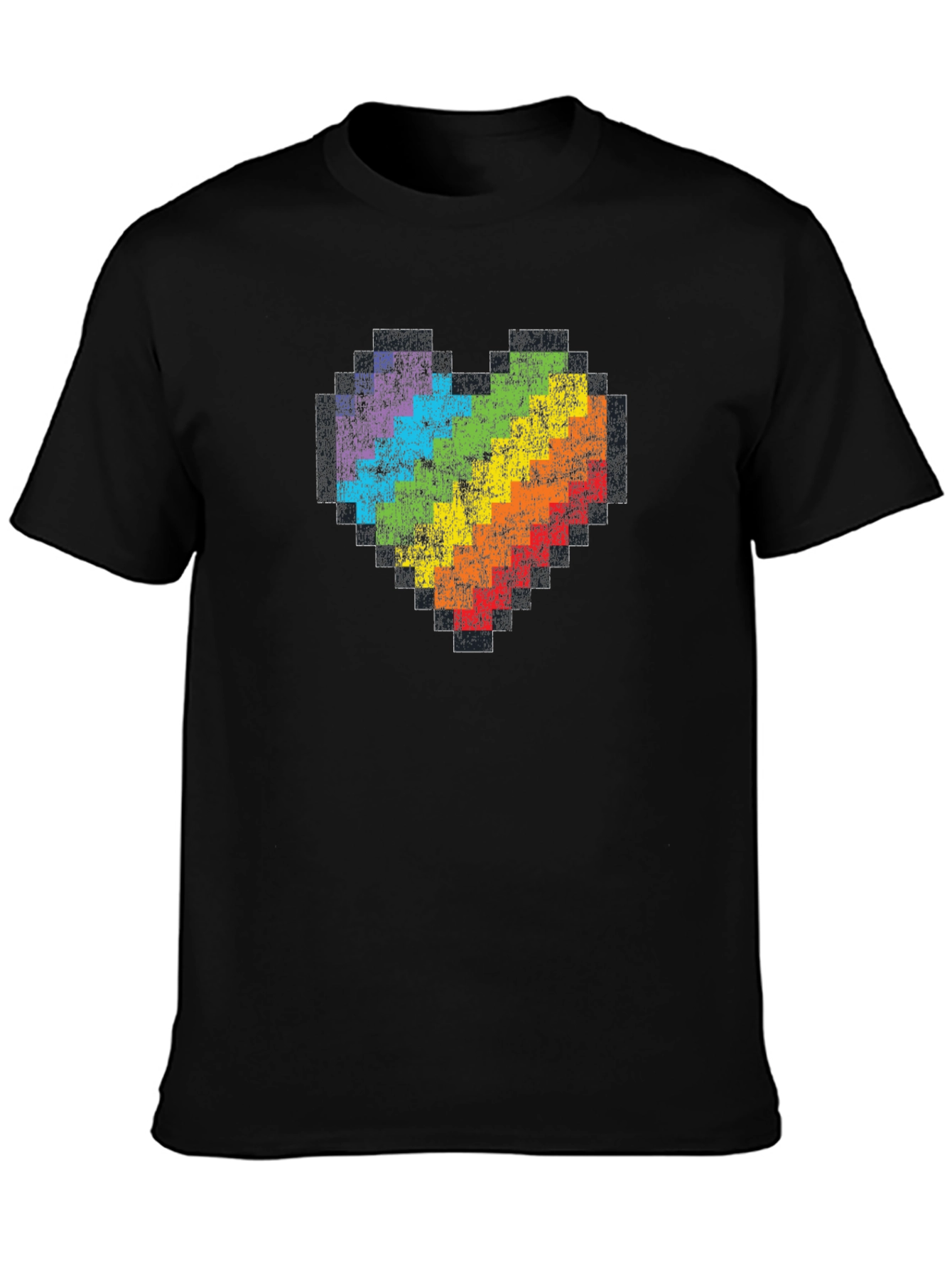 Pixel Heart Pride T-Shirt
