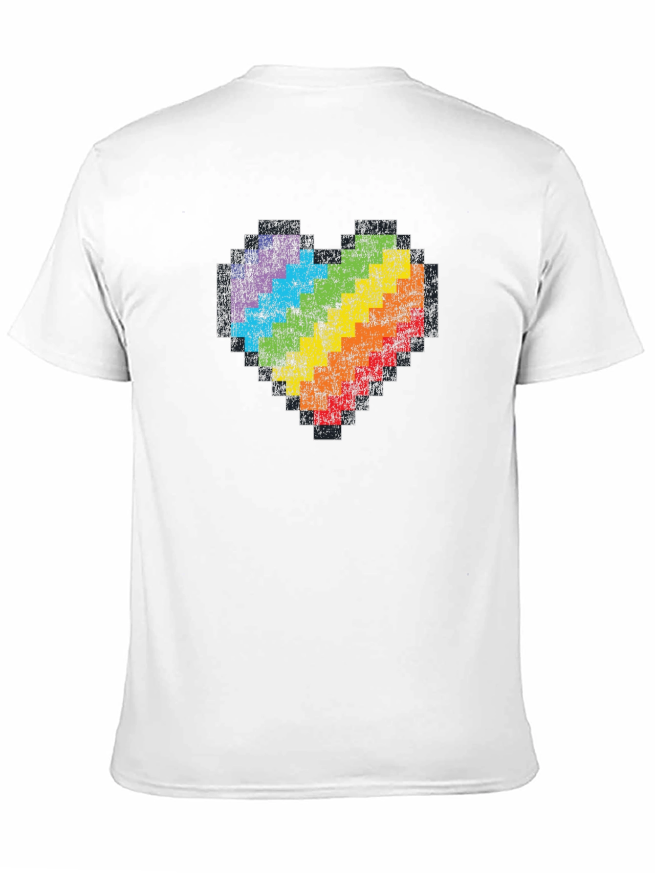 Pixel Heart Pride T-Shirt