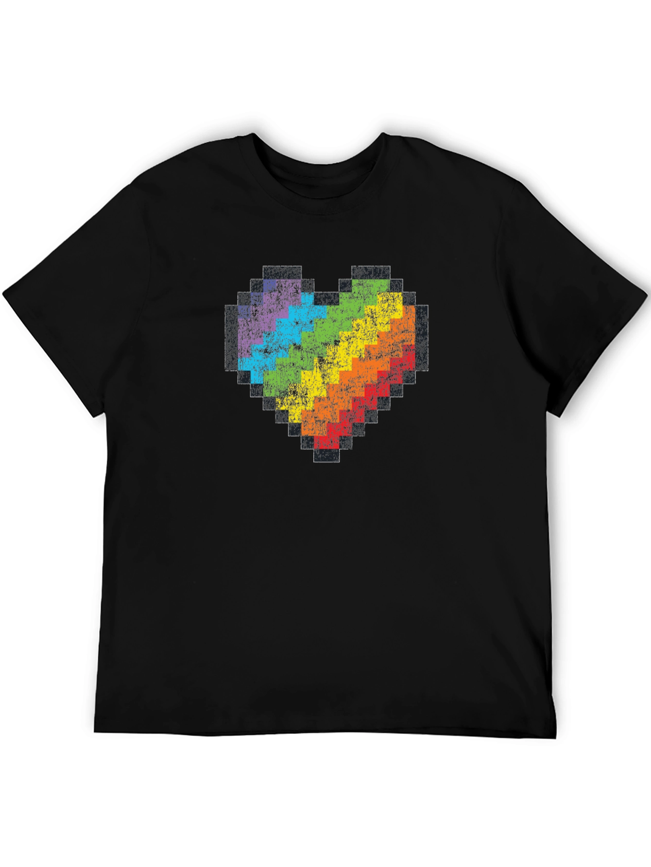 Pixel Heart Pride T-Shirt