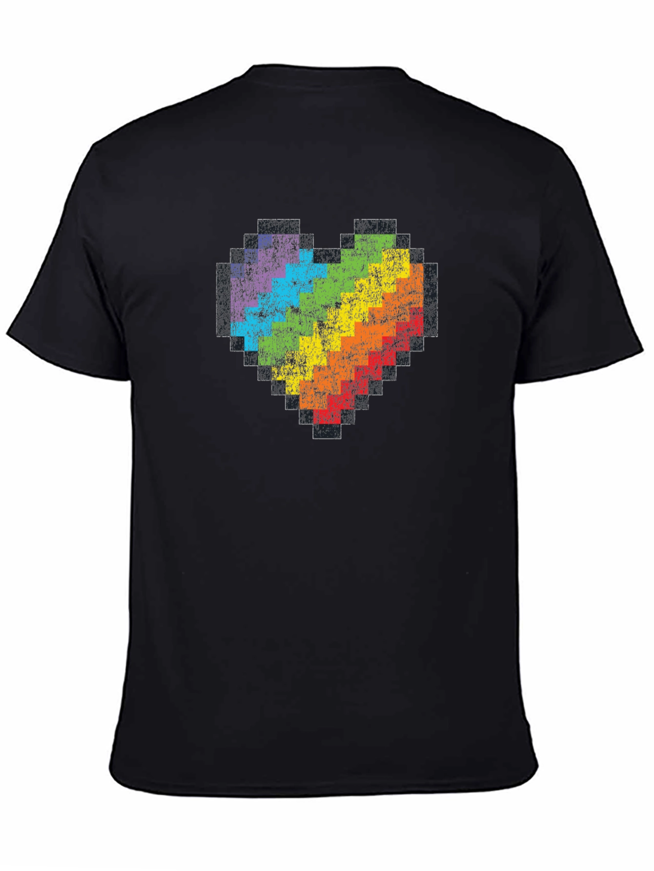 Pixel Heart Pride T-Shirt