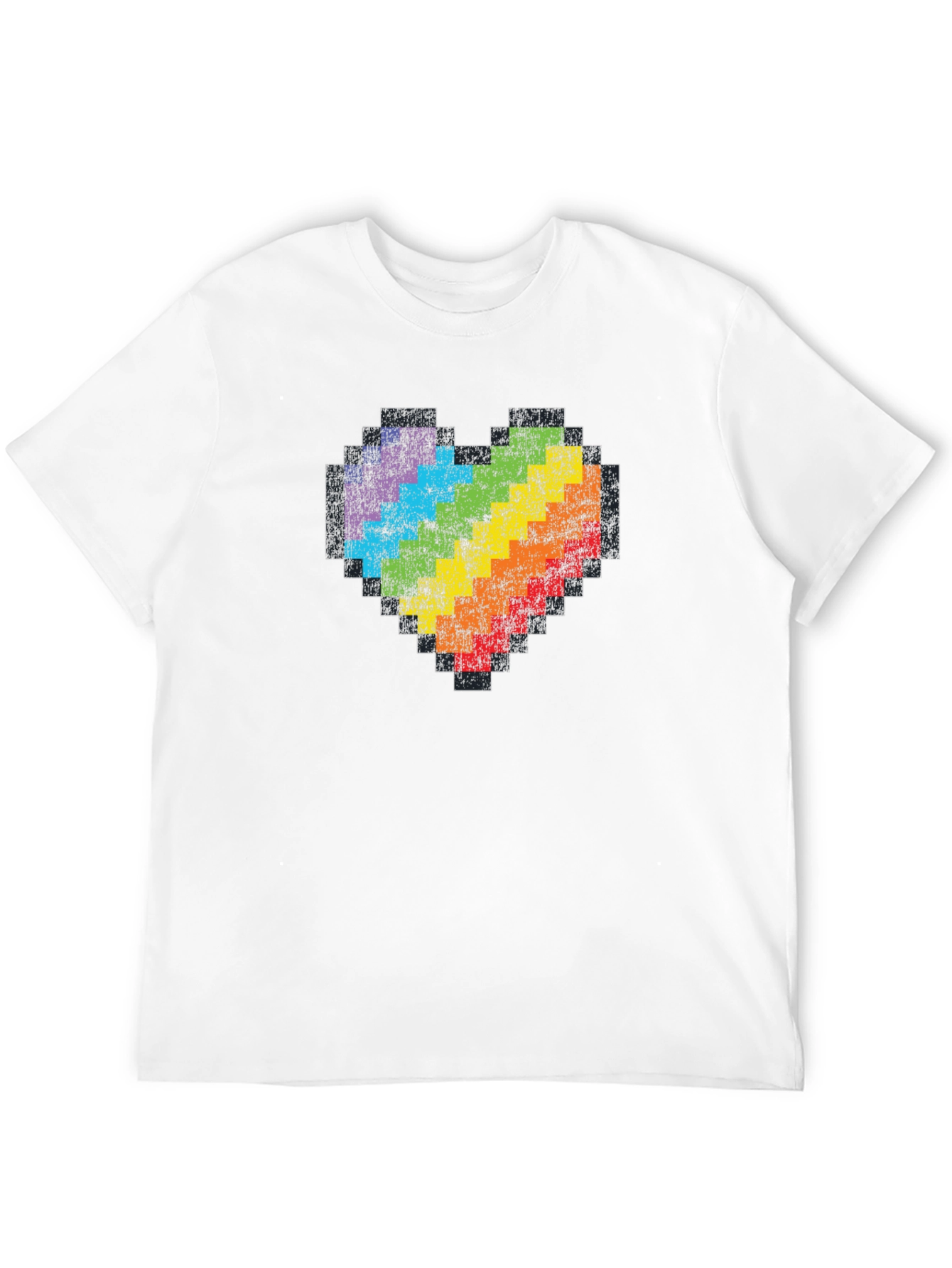 Pixel Heart Pride T-Shirt