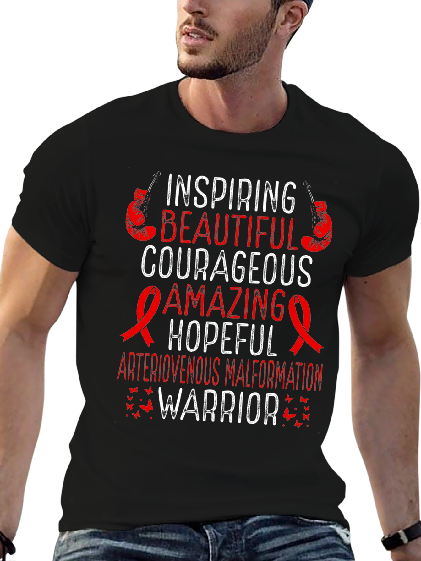 Inspiring Warrior Graphic T-Shirt