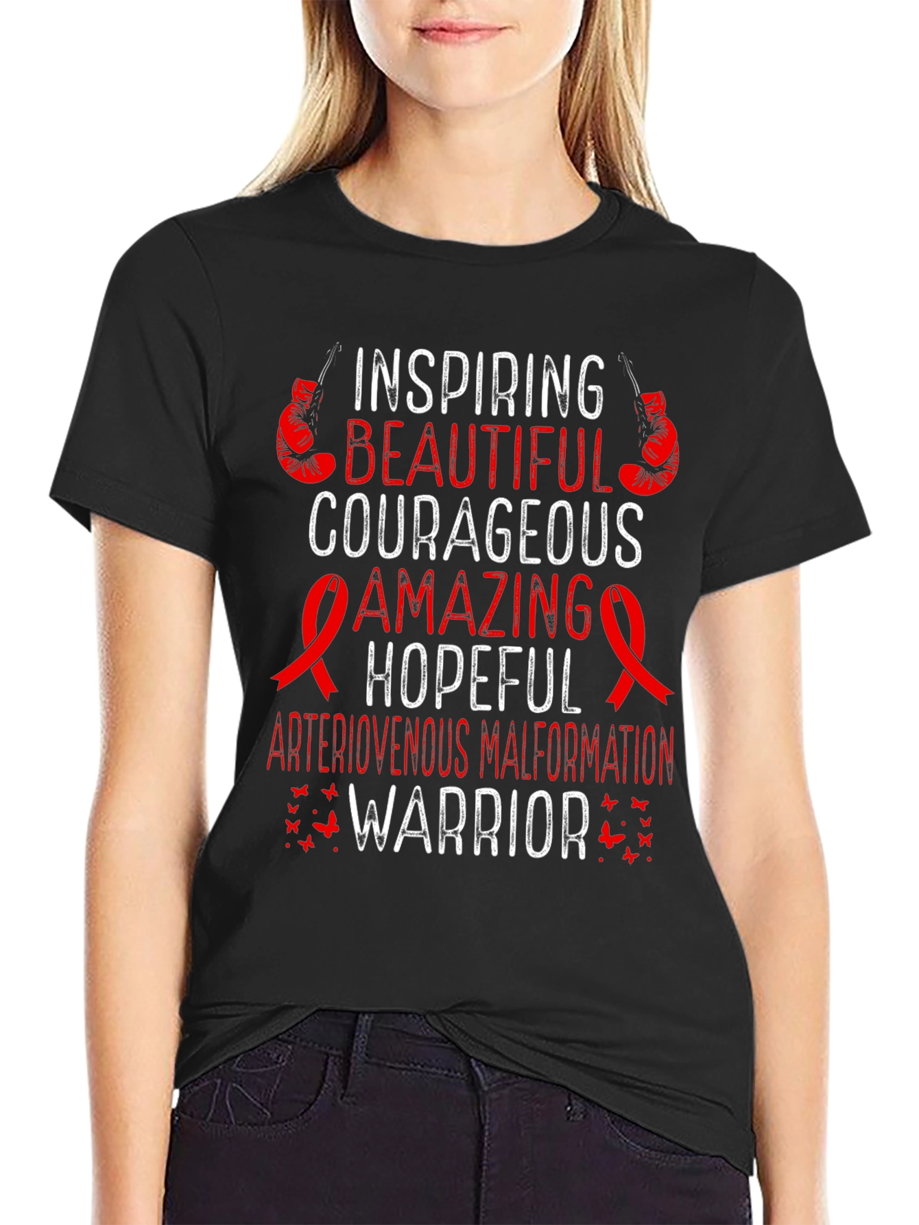Inspiring Warrior Graphic T-Shirt