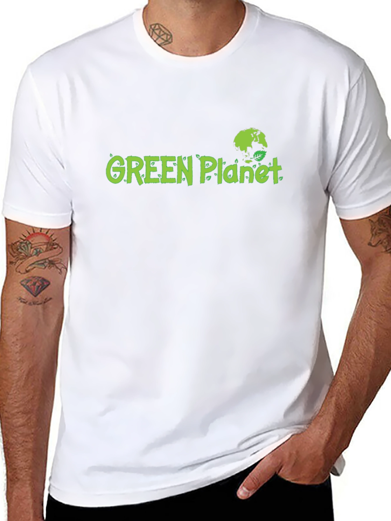 Green Planet Graphic T-Shirt