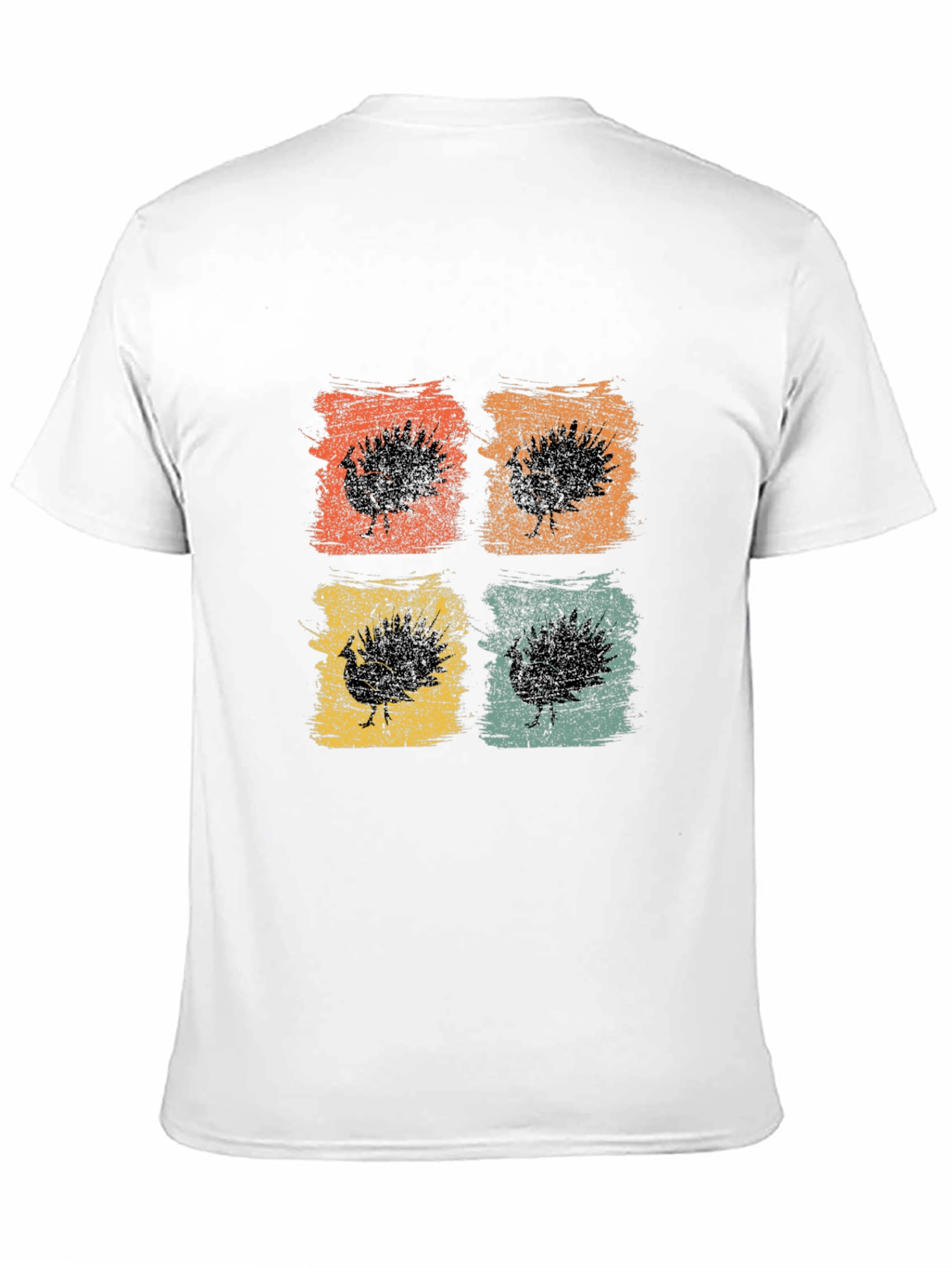 Retro Turkey Graphic T-Shirt - Thanksgiving Style