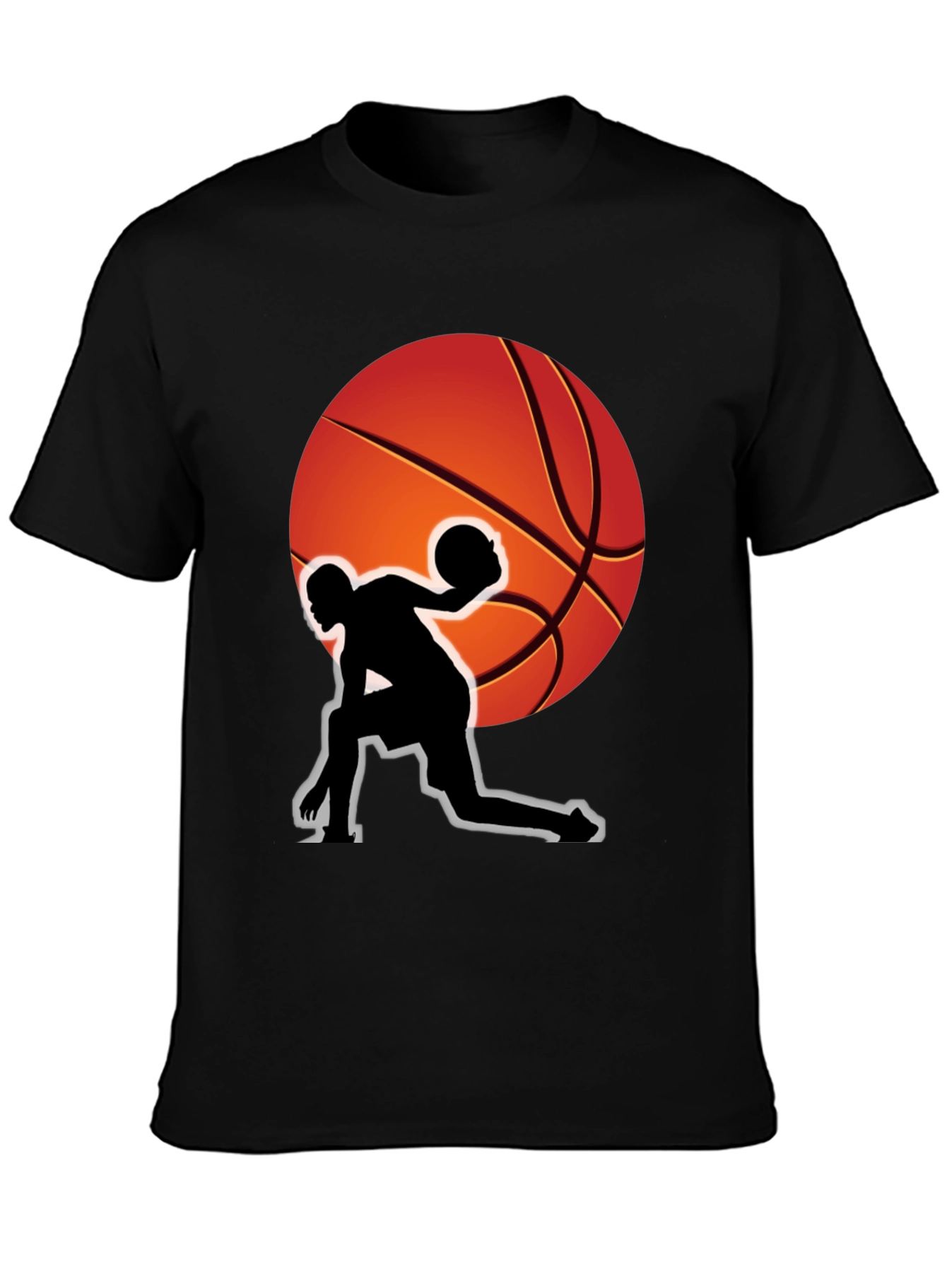 Basketball Player Graphic T-Shirt