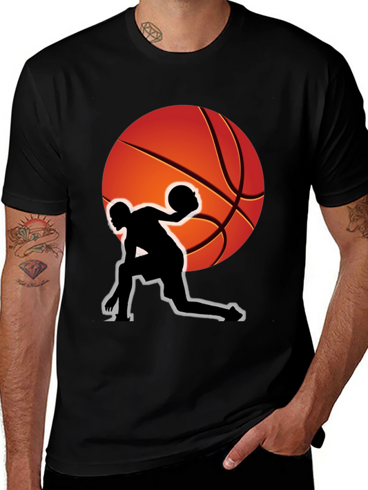Basketball Player Graphic T-Shirt