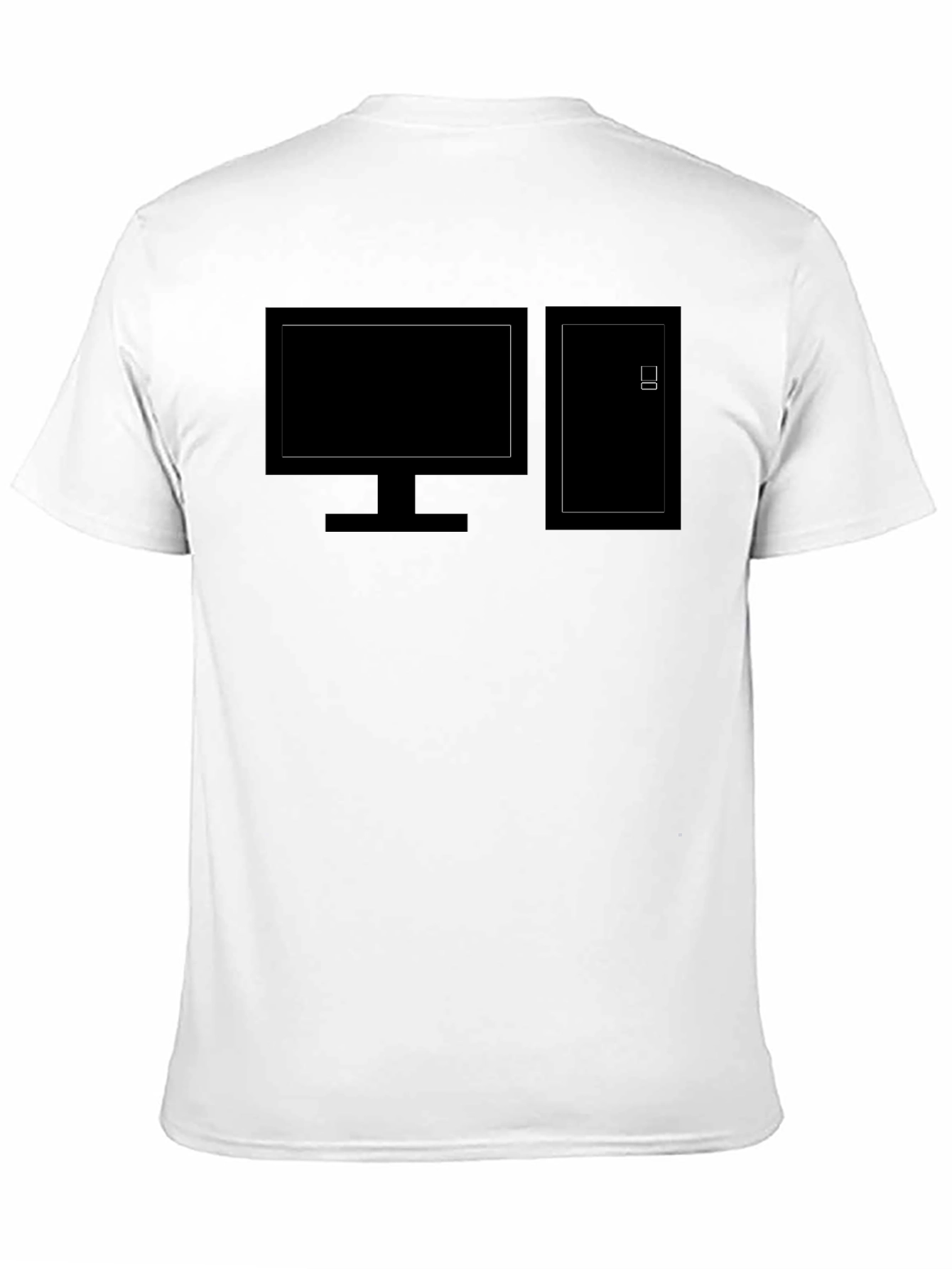 Retro PC T-Shirt - Black Computer Tee