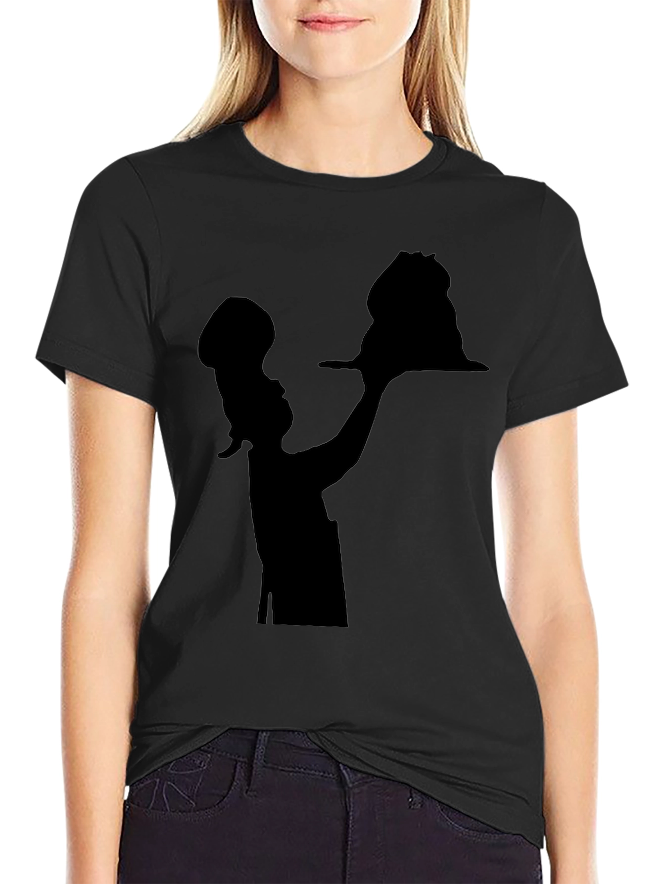 Chef Silhouette Graphic Tee - Black