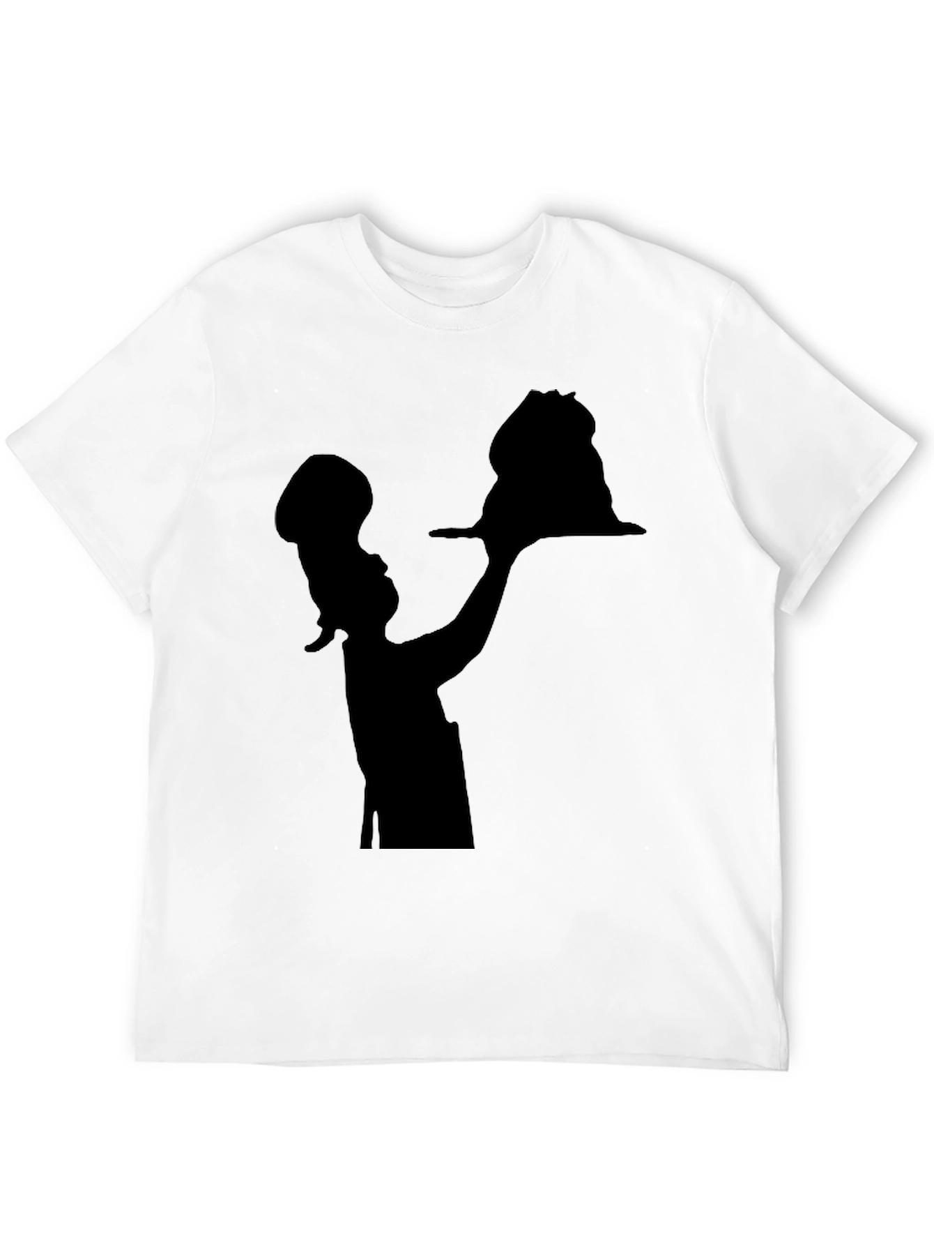 Chef Silhouette Graphic Tee - Black