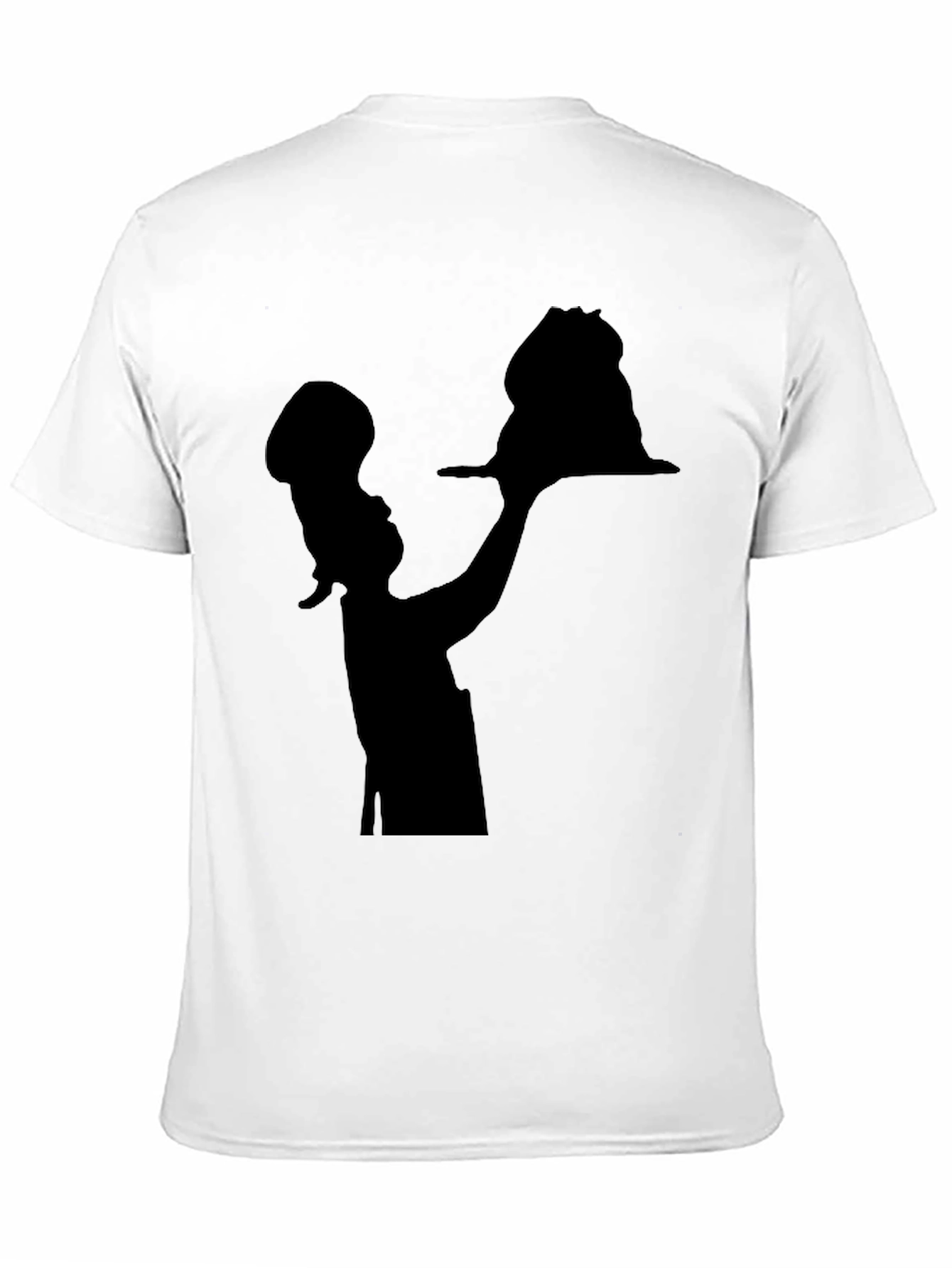 Chef Silhouette Graphic Tee - Black