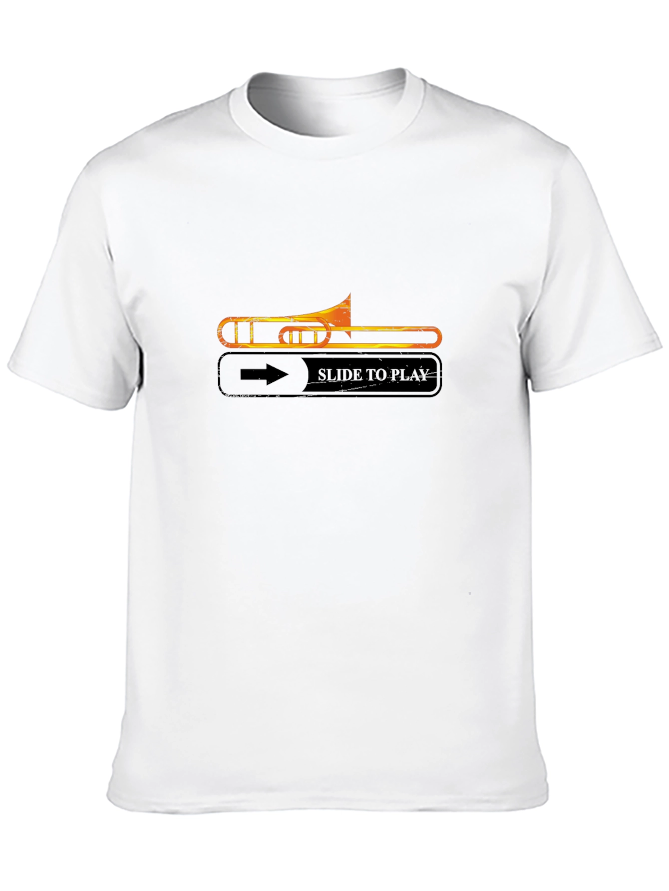 Slide to Play Trombone Graphic Tee