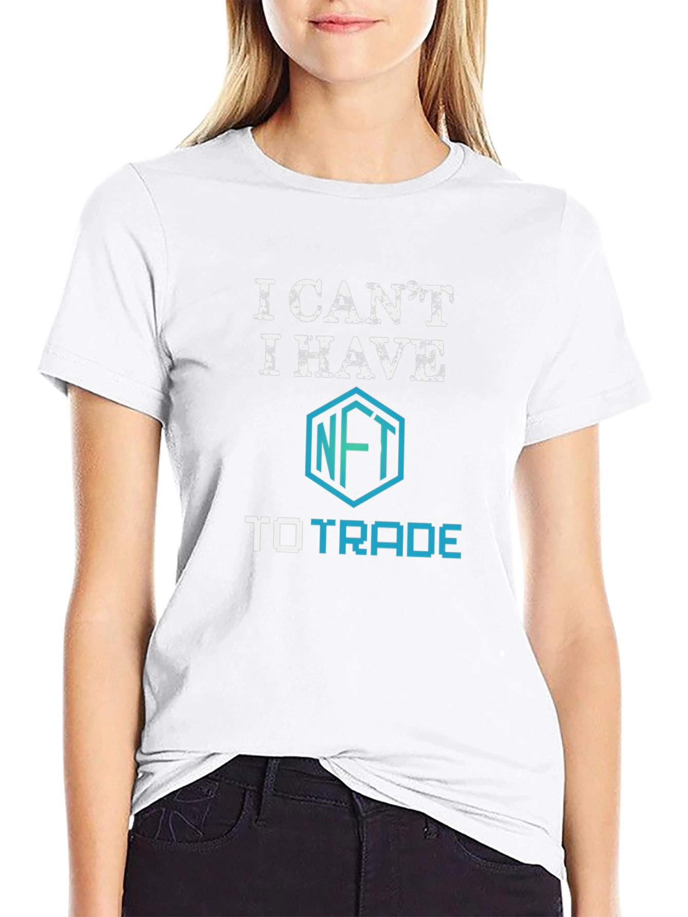 NFT Trader Black T-Shirt: Crypto Art Enthusiast Fashion