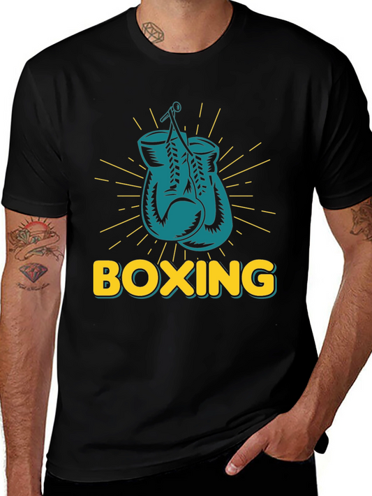 Boxing Gloves Graphic Tee - Punch Out Style!