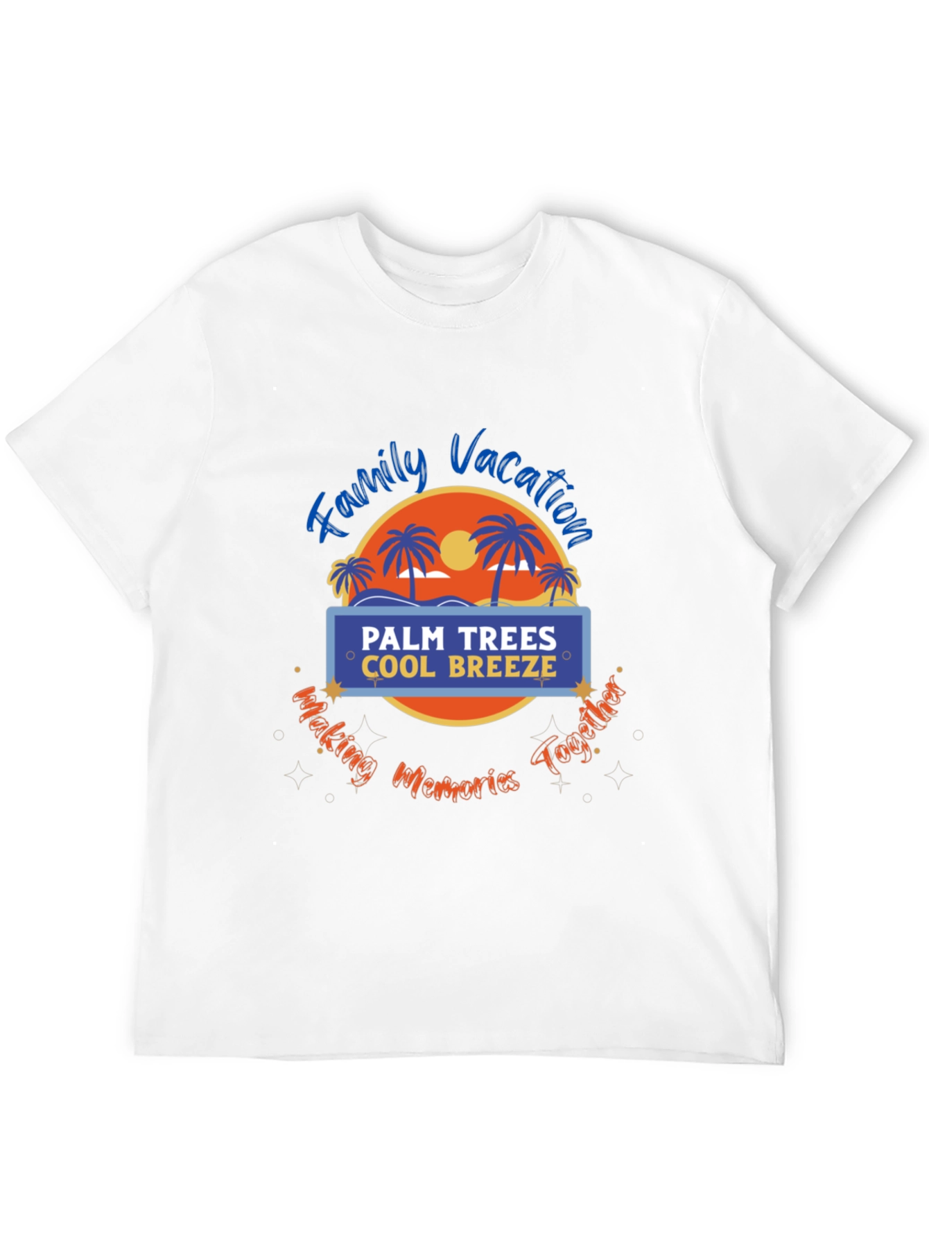 Family Vacation Palm Trees T-Shirt