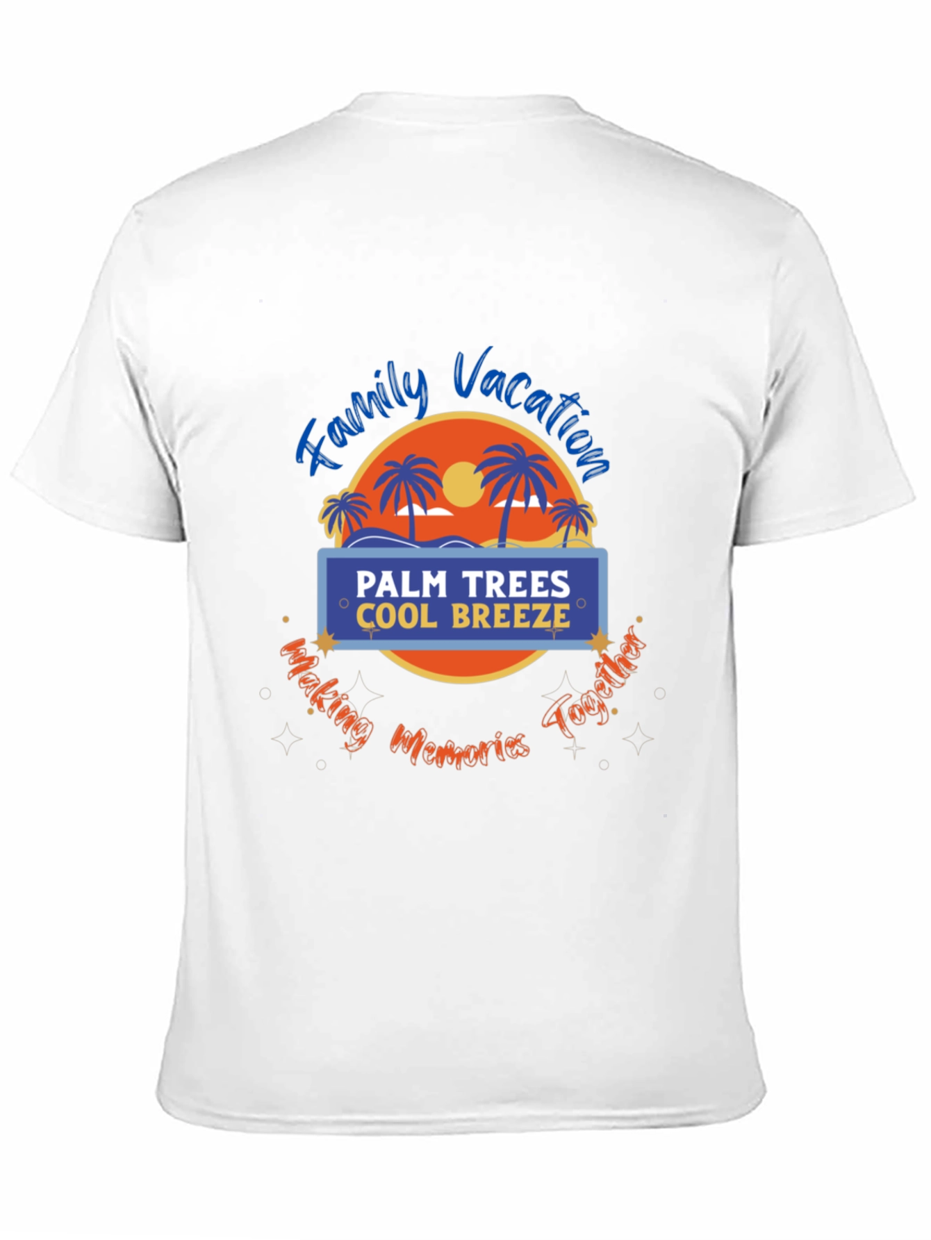 Family Vacation Palm Trees T-Shirt